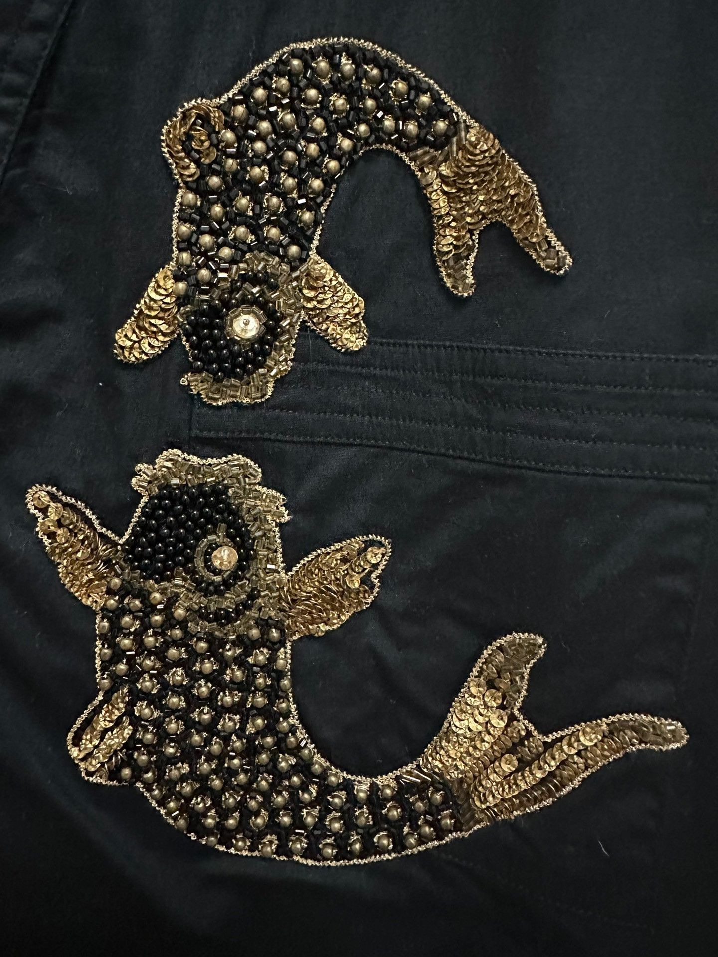 Christian Pellizzari Christian Pellizzari Collarless Carp Embroidery Shirt Size US M / EU 48-50 / 2 - 3 Thumbnail