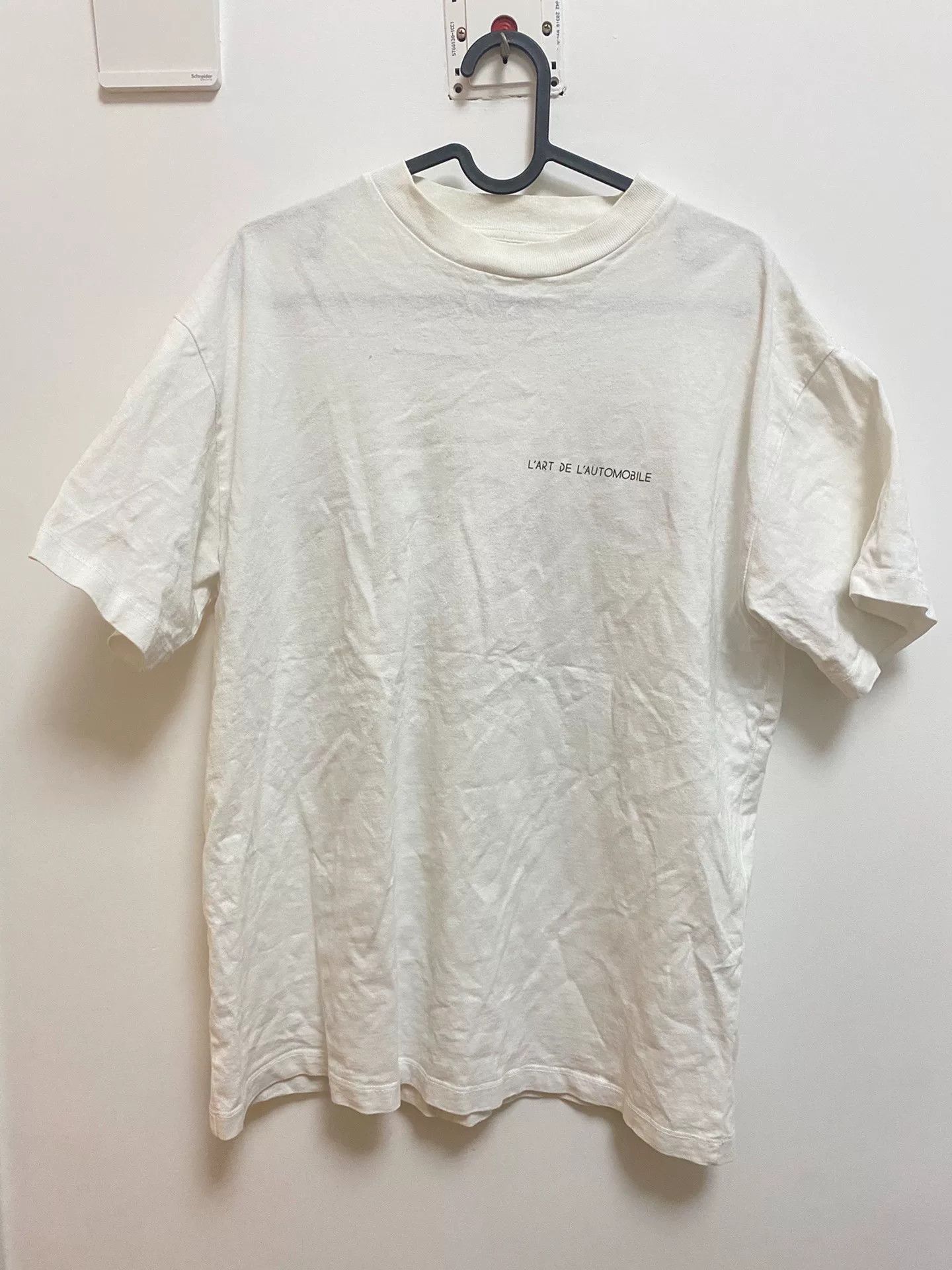 Kar L'Art De L'Automobile Classic Red Benz Tee Size US M / EU 48-50 / 2 - 2 Thumbnail
