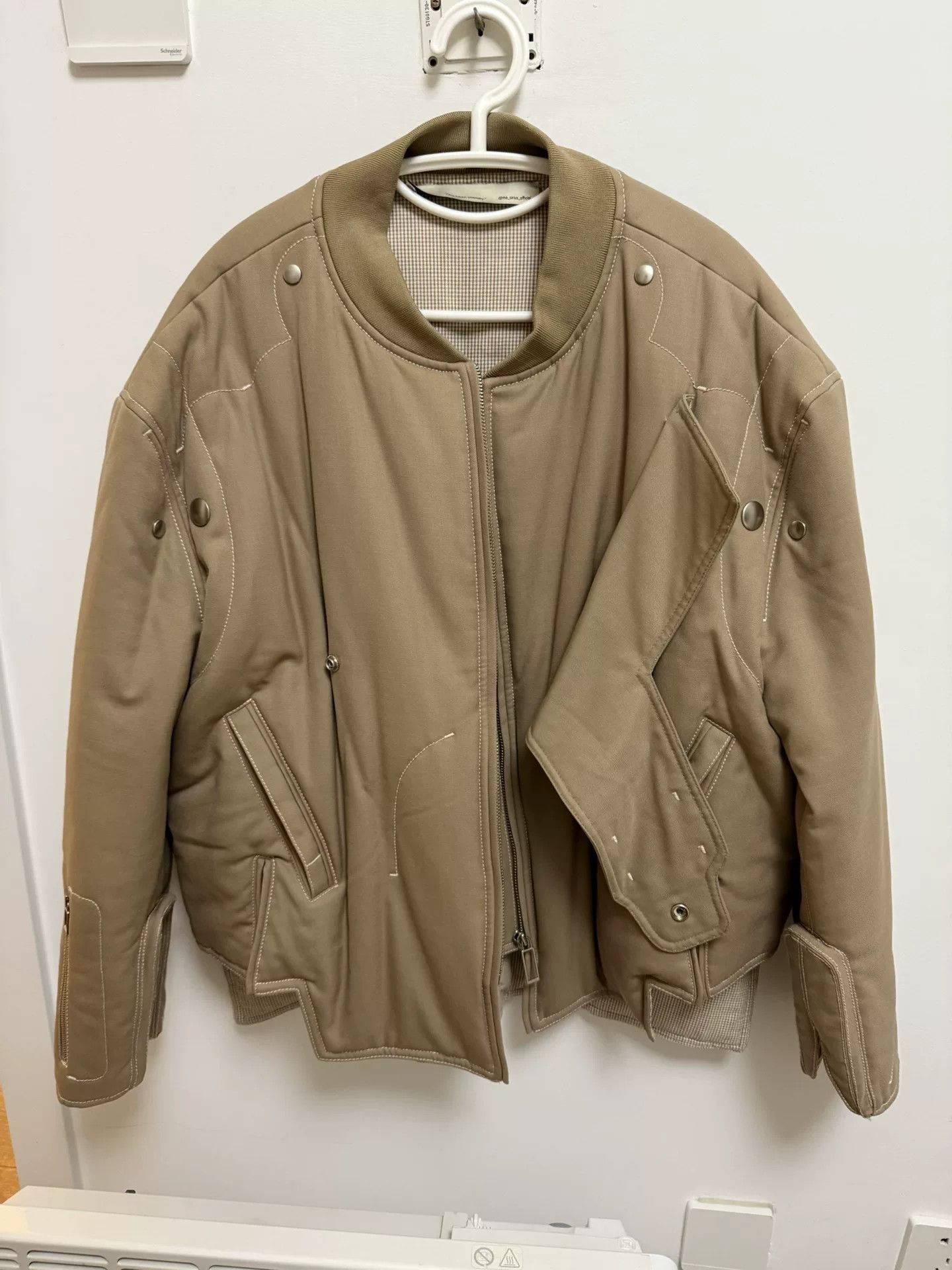 SIR. Sirius Quilted Cropped Space Suit Jacket Size US M / EU 48-50 / 2 - 2 Thumbnail
