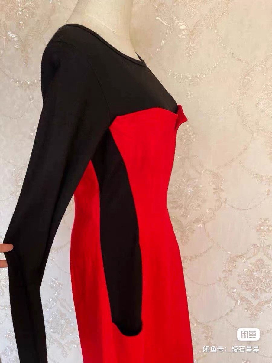 Y's Yohji Yamamoto Runway Figure-Flattering Dress Size M / US 6-8 / IT 42-44 - 8 Thumbnail