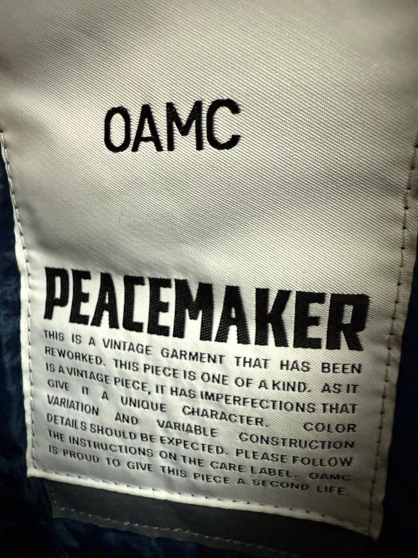 OAMC OAMC Peacemaker Quilted Jacket Size US M / EU 48-50 / 2 - 2 Thumbnail