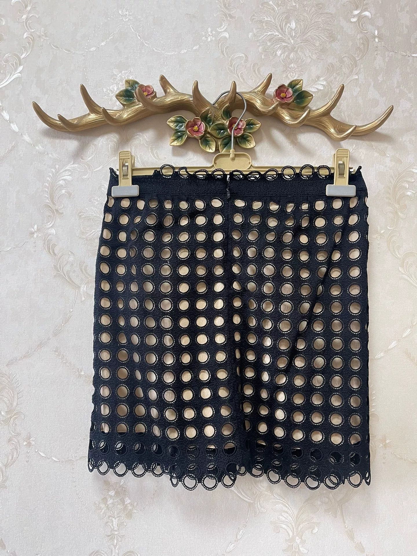 Chloe Chloe Runway Style Mini Skirt Size 40" / US 18 - 7 Thumbnail