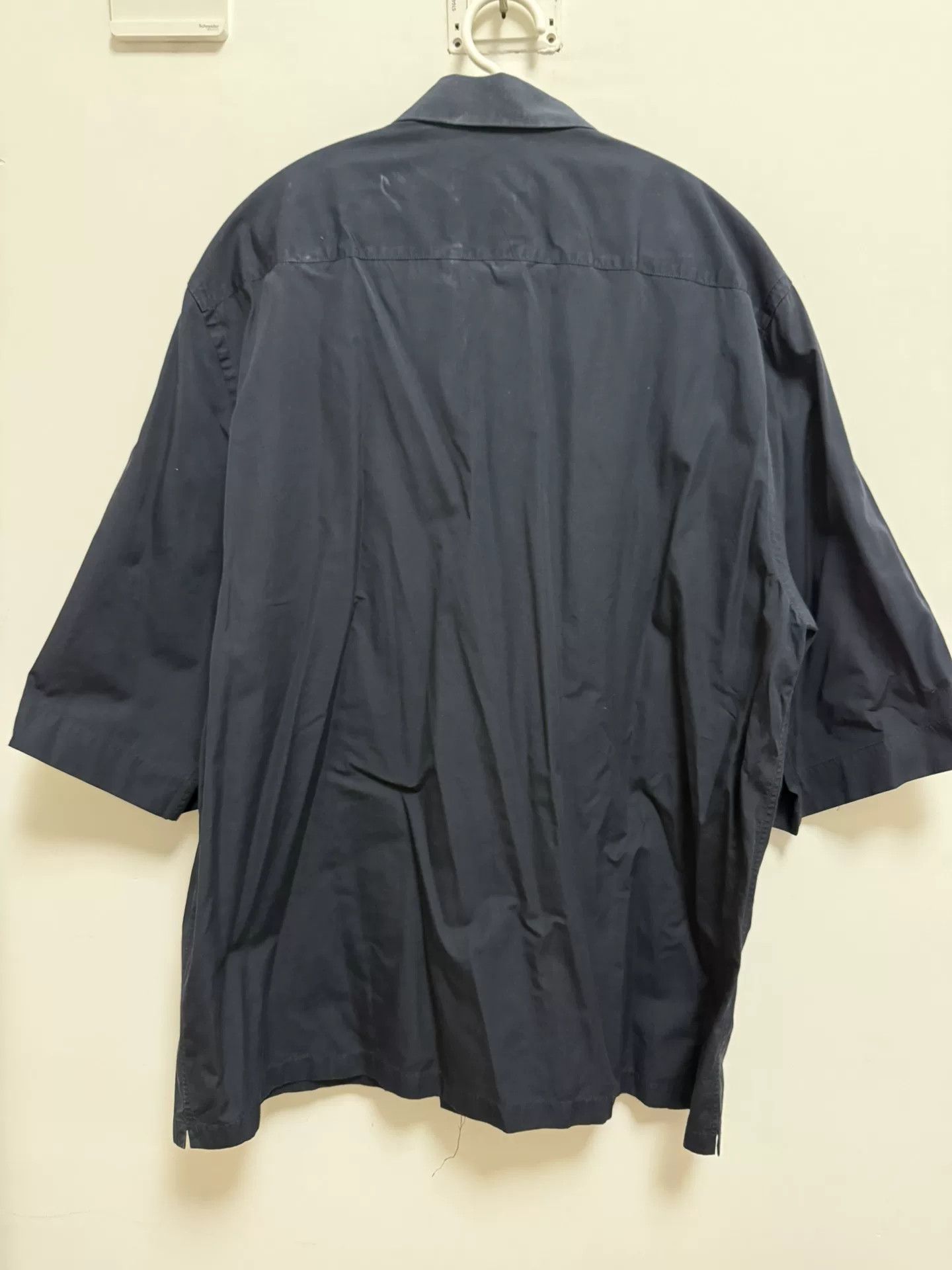 Jil Sander JIL SANDER Navy Cotton Shirt Italy Size US M / EU 48-50 / 2 - 4 Thumbnail