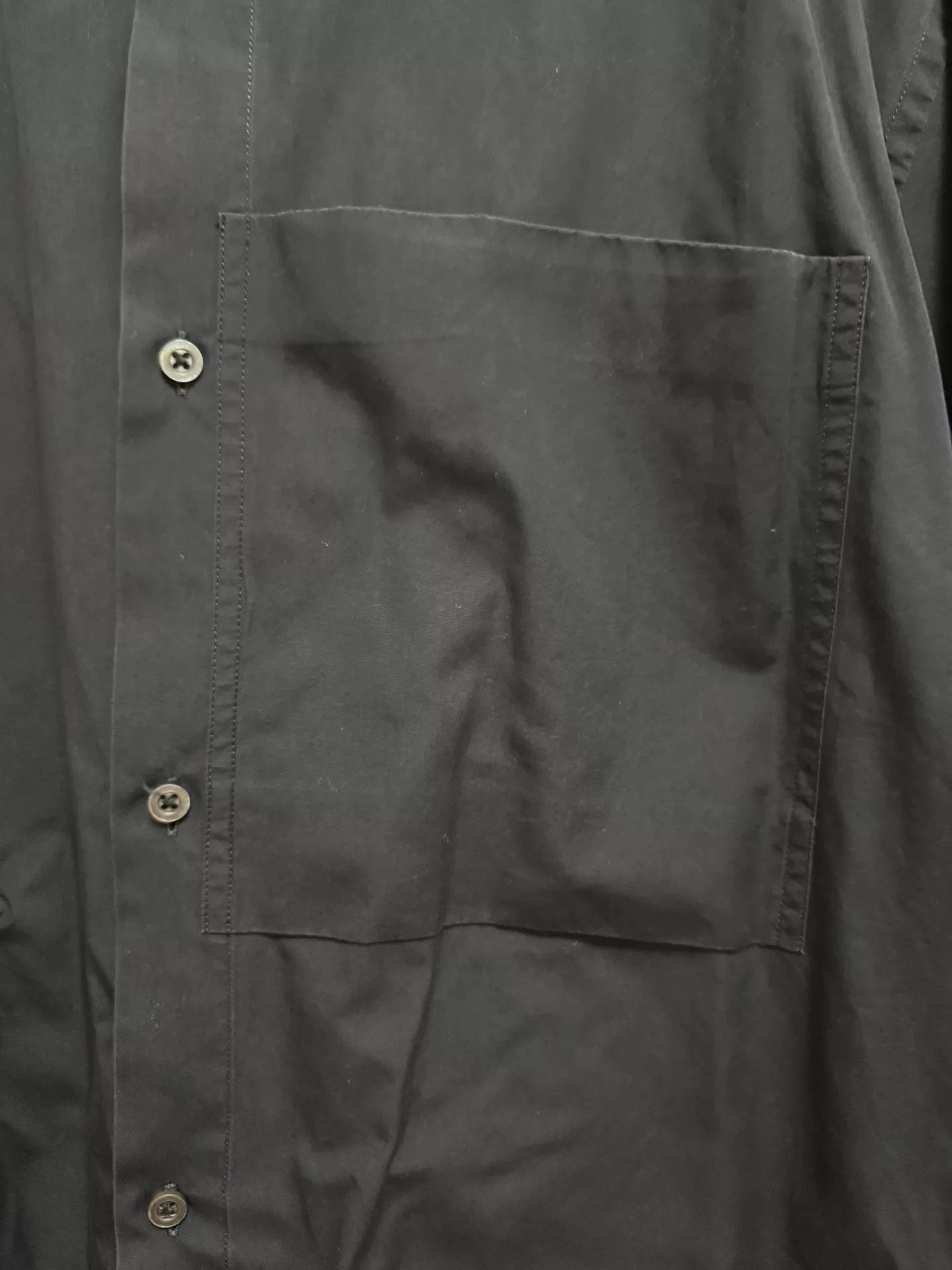 Jil Sander JIL SANDER Navy Cotton Shirt Italy Size US M / EU 48-50 / 2 - 3 Thumbnail