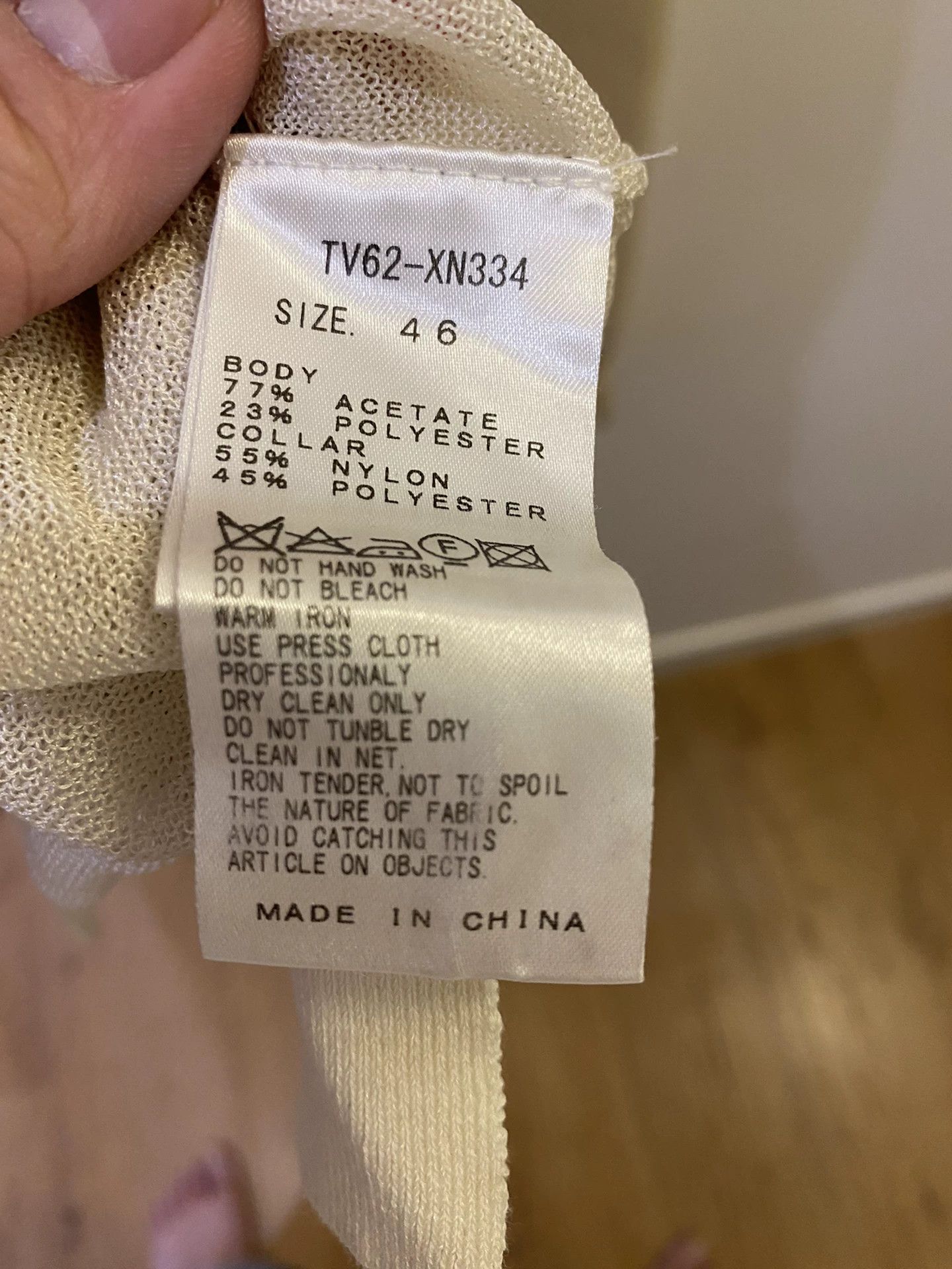 TOGA VIRILIS Toga Virilis Three-Layered Cardigan Pullover Size US M / EU 48-50 / 2 - 6 Thumbnail