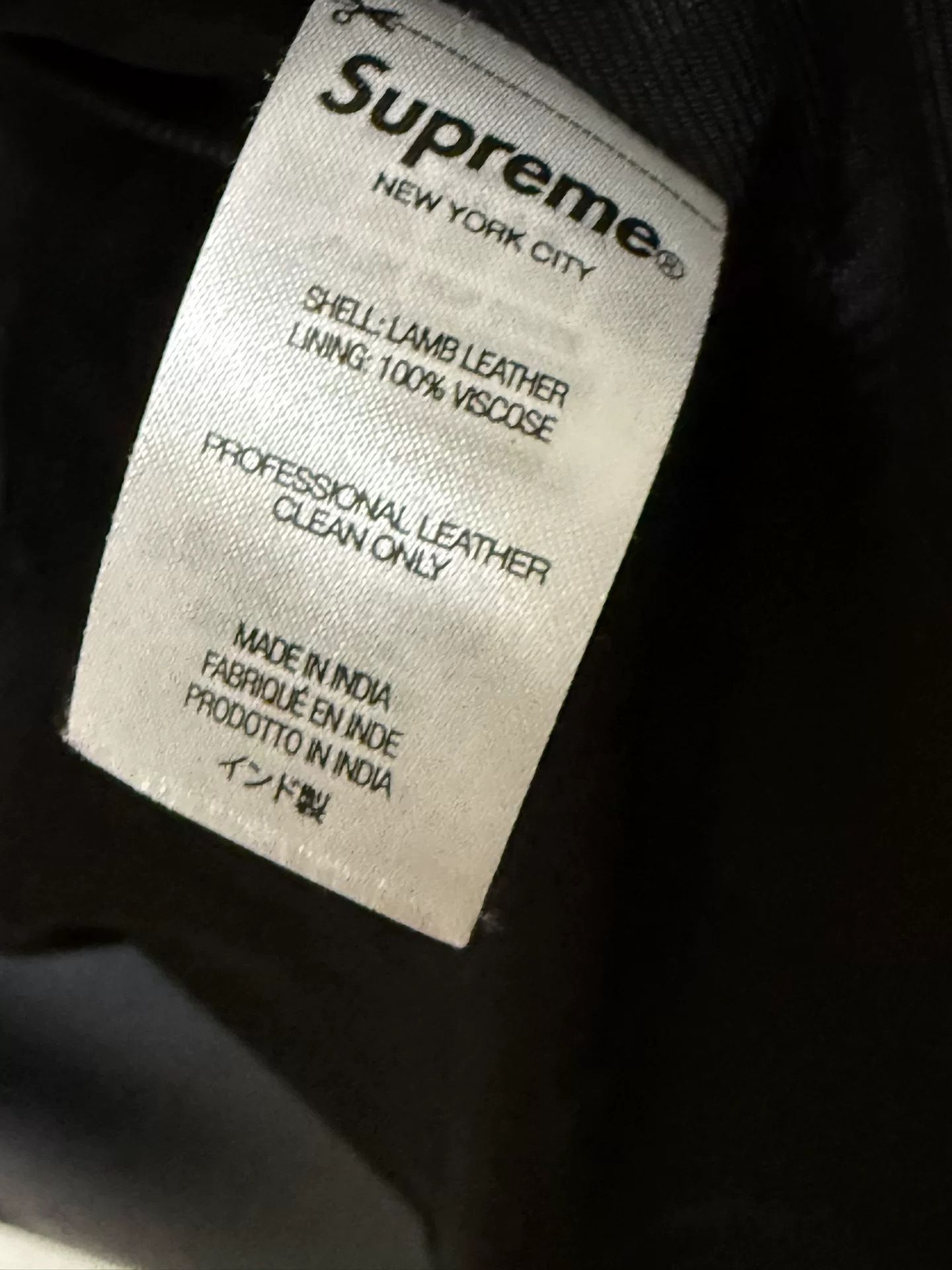 Supreme Supreme Gray Lambskin Blazer Size US M / EU 48-50 / 2 - 3 Thumbnail