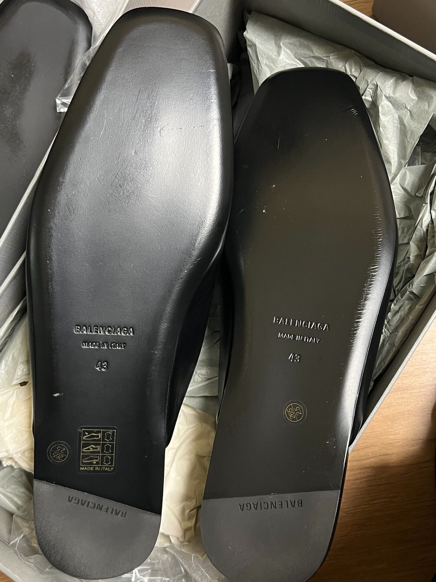 Balenciaga Balenciaga Black BB Logo Mules Size US 10 / EU 43 - 5 Thumbnail