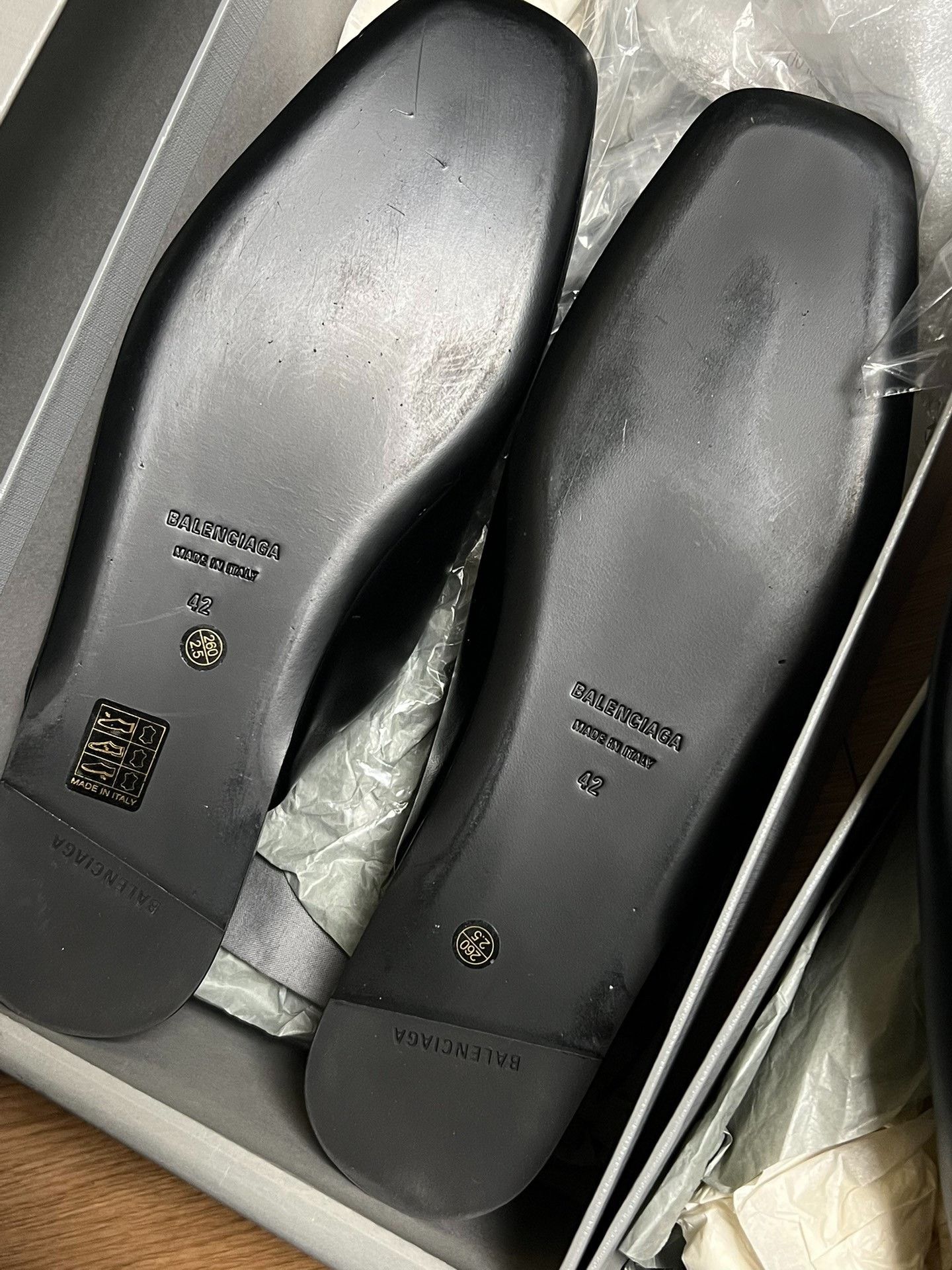 Balenciaga Balenciaga Black BB Logo Mules Size US 10 / EU 43 - 4 Thumbnail