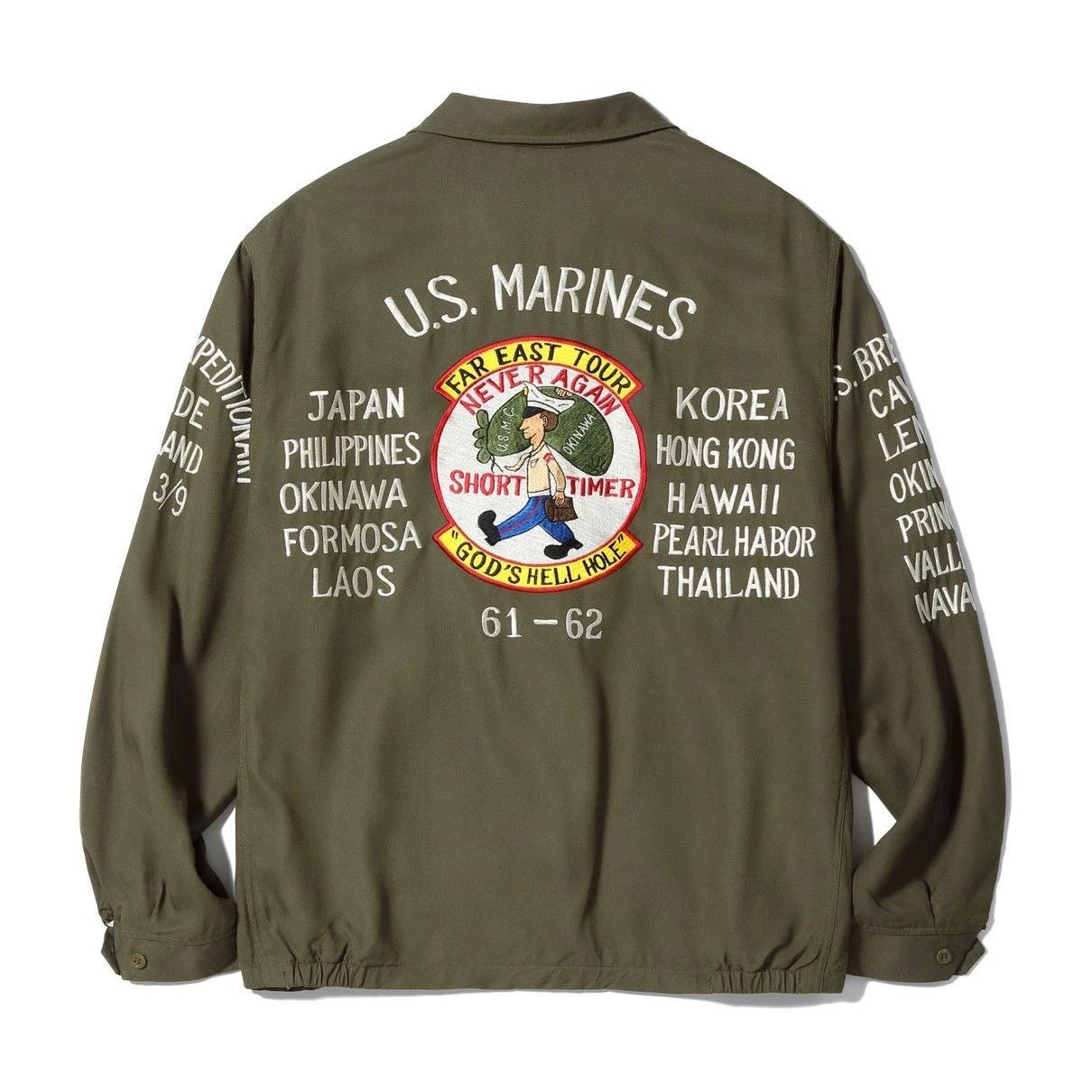 Buzz Rickson's Buzz Rickson's Military Rayon Utility Jacket Size US XXS / EU 40 - 2 Thumbnail
