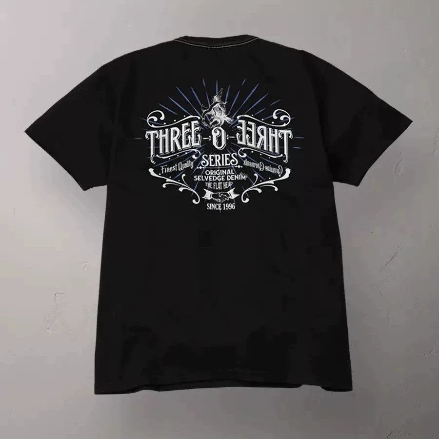 The Flat Head THE FLAT HEAD Retro Crew Neck T-Shirt Japan Size US XS / EU 42 / 0 - 5 Thumbnail