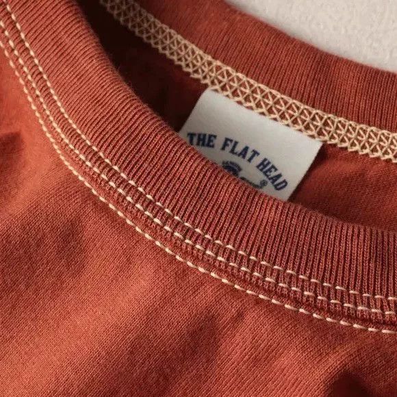 The Flat Head THE FLAT HEAD Retro Crew Neck T-Shirt Japan Size US XS / EU 42 / 0 - 3 Thumbnail