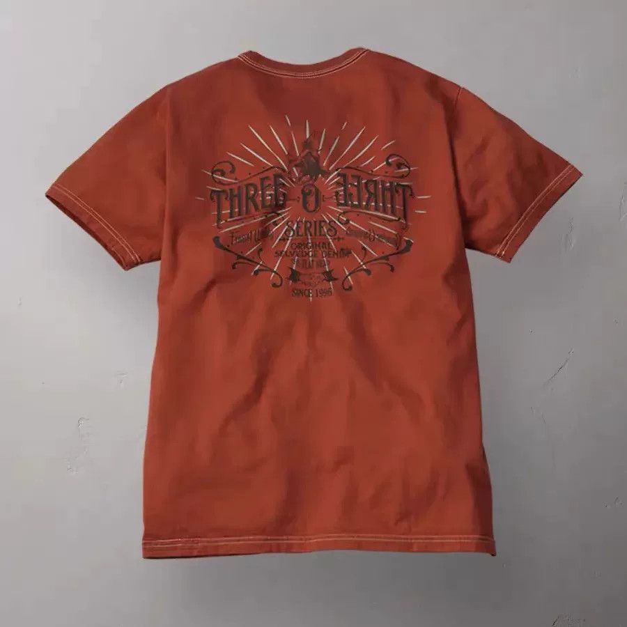 The Flat Head THE FLAT HEAD Retro Crew Neck T-Shirt Japan Size US XS / EU 42 / 0 - 4 Thumbnail