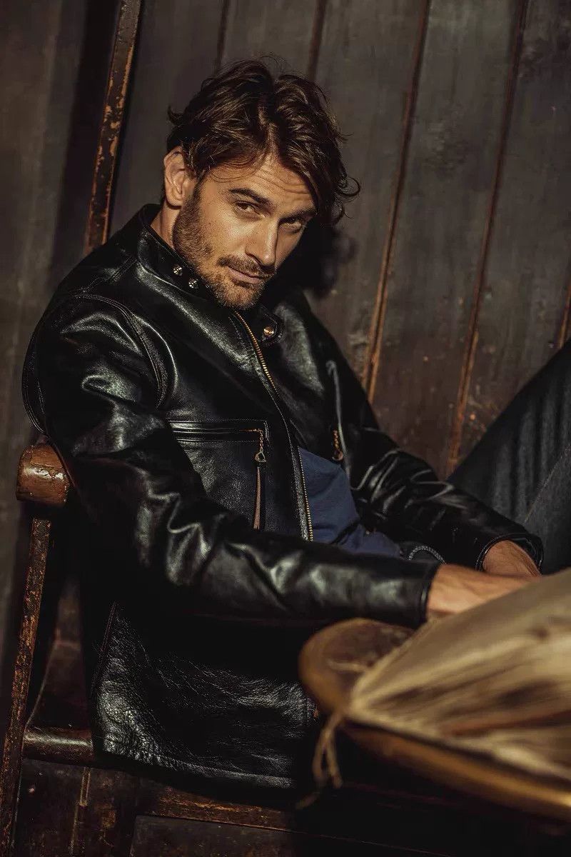 DOUBLE HELIX Double Helix Single Legend Black Leather Jacket Size US S / EU 44-46 / 1 - 4 Thumbnail