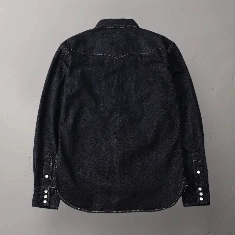 The Flat Head THE FLAT HEAD Classic Workwear Denim Shirt Size US XS / EU 42 / 0 - 5 Thumbnail