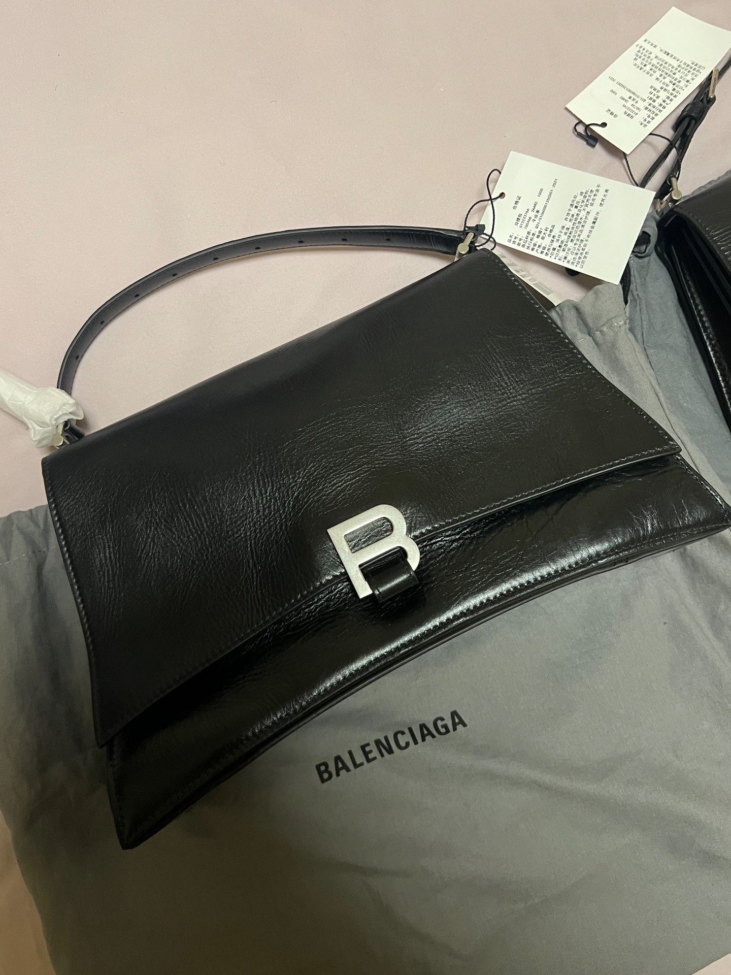 Balenciaga Balenciaga CRUSH Medium Shoulder Bag Size ONE SIZE - 6 Thumbnail
