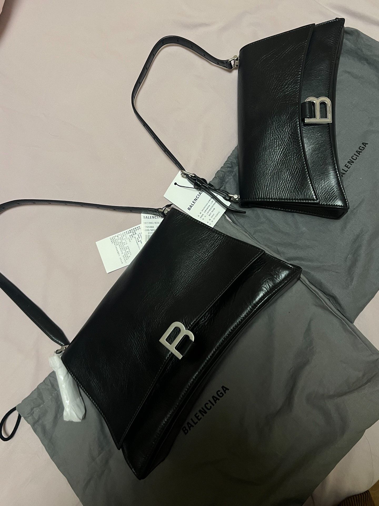 Balenciaga Balenciaga CRUSH Medium Shoulder Bag Size ONE SIZE - 7 Thumbnail