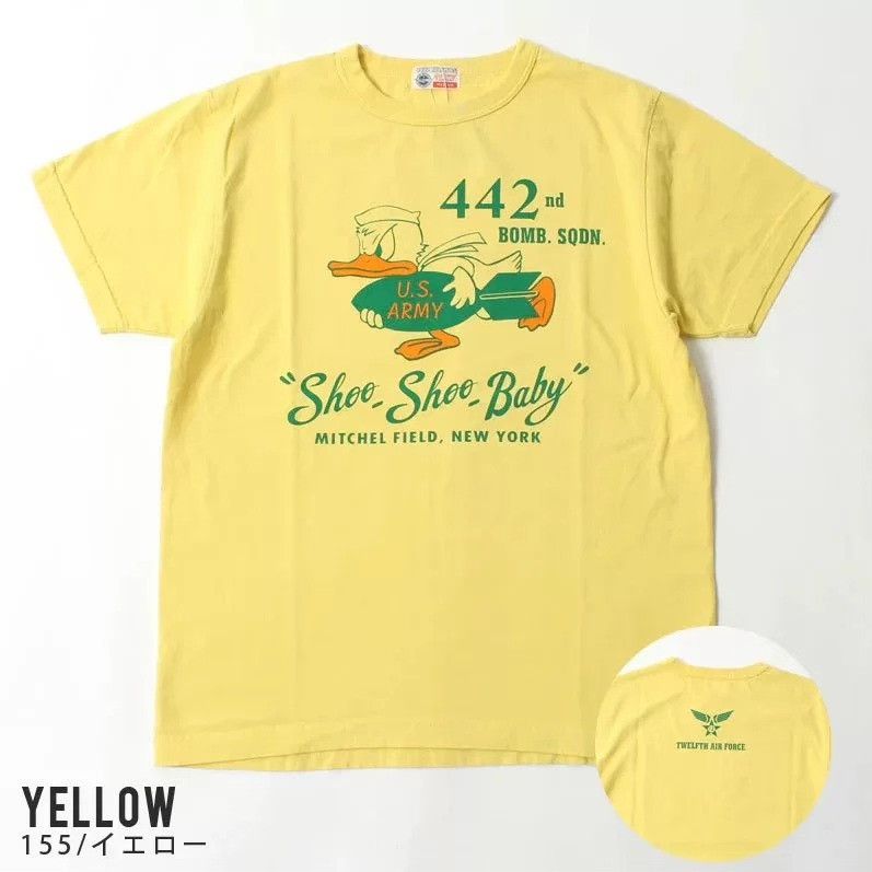 Buzz Rickson's Buzz Rickson's Donald Duck Bombing Sqn Cotton T-shirt Size US L / EU 52-54 / 3 - 3 Thumbnail