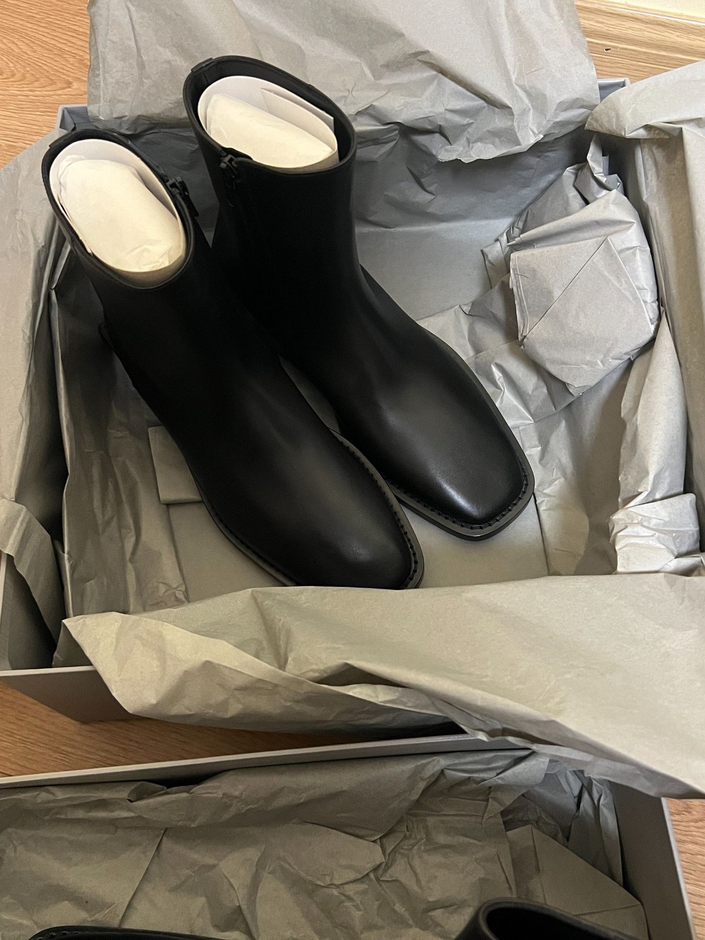 Balenciaga Balenciaga Square Toe Chelsea Boots Size US 6.5 / IT 36.5 - 2 Thumbnail