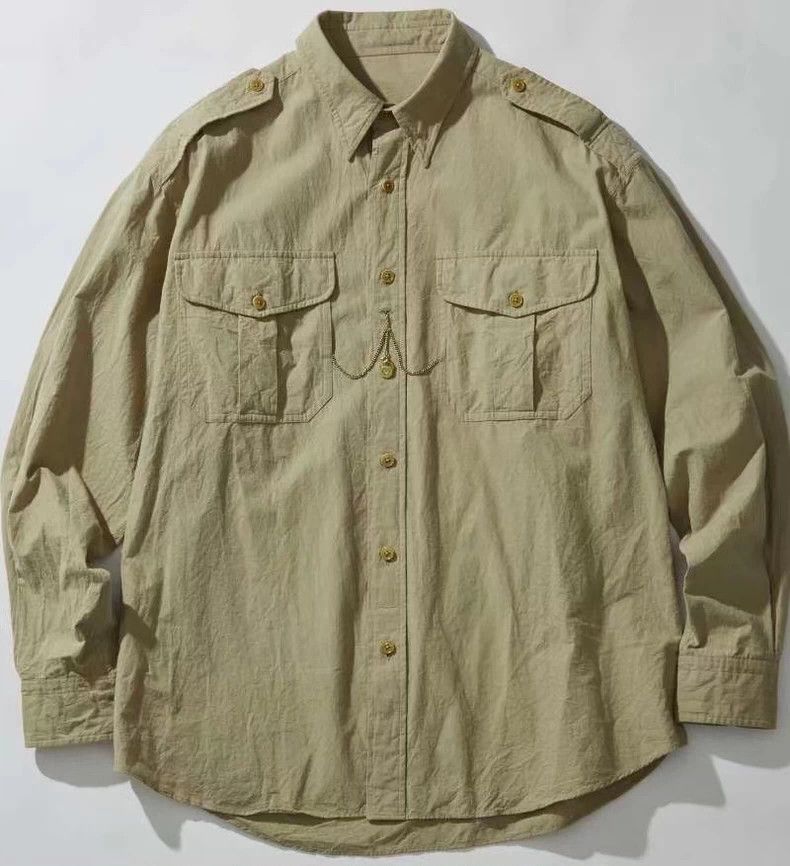 Porter Classic PORTER CLASSIC SAFARI CHAIN SHIRT Size US L / EU 52-54 / 3 - 2 Thumbnail