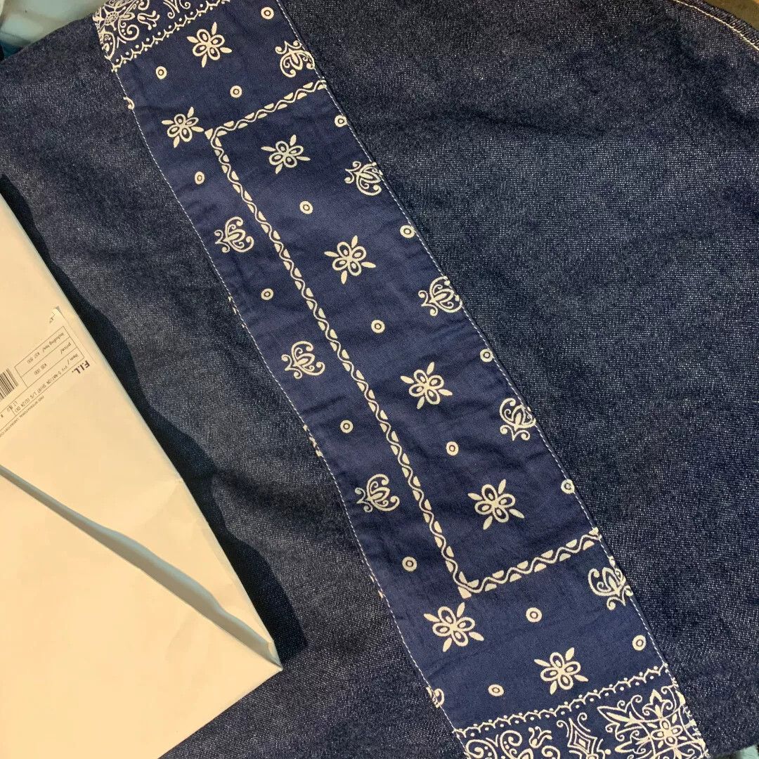 Visvim VISVIM 5-NATION Bandana Border Shirt One Wash Size US M / EU 48-50 / 2 - 6 Thumbnail
