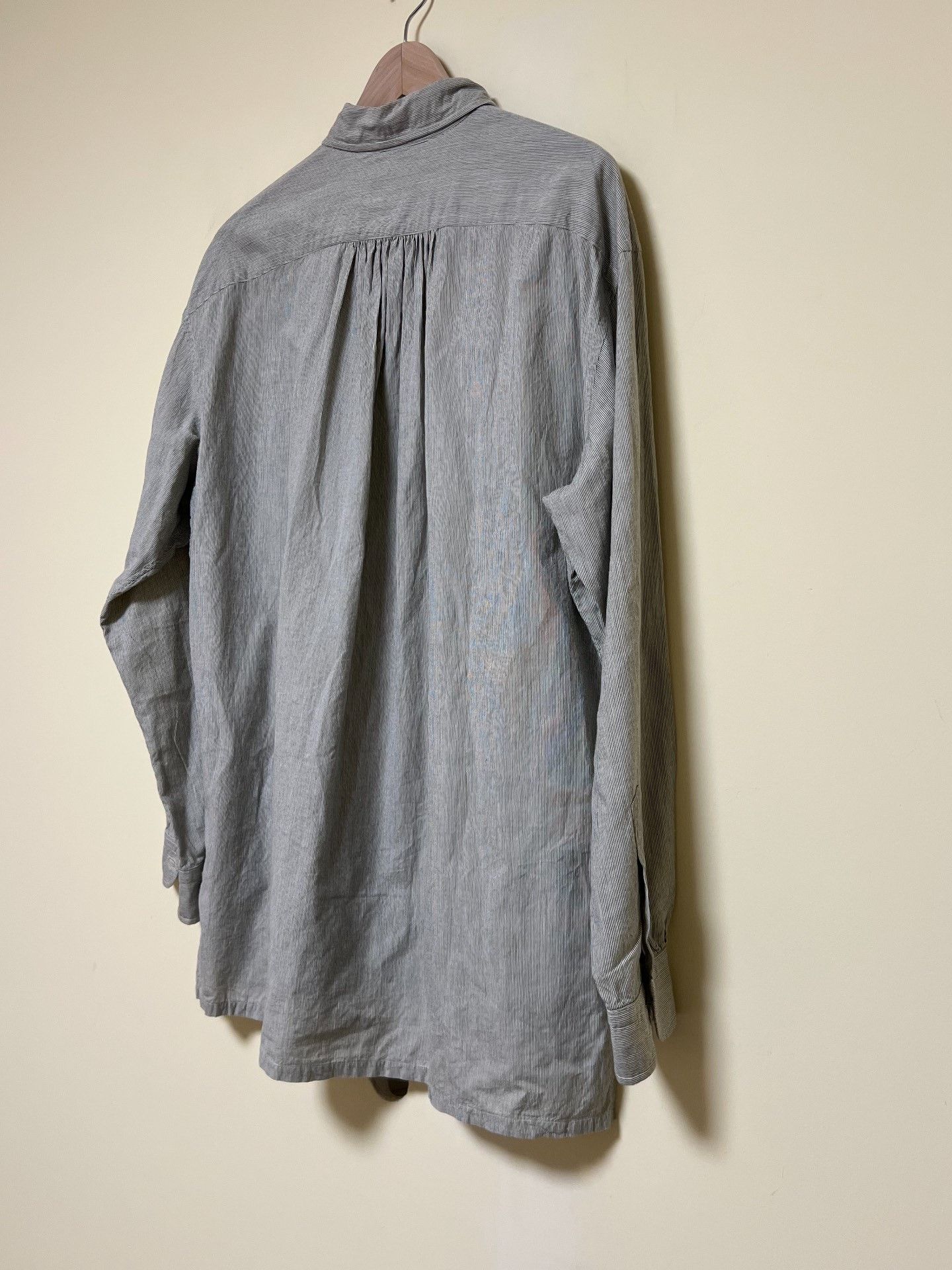 Porter Classic Porter Classic Wide Pocket Stripe Shirt Size US M / EU 48-50 / 2 - 7 Thumbnail