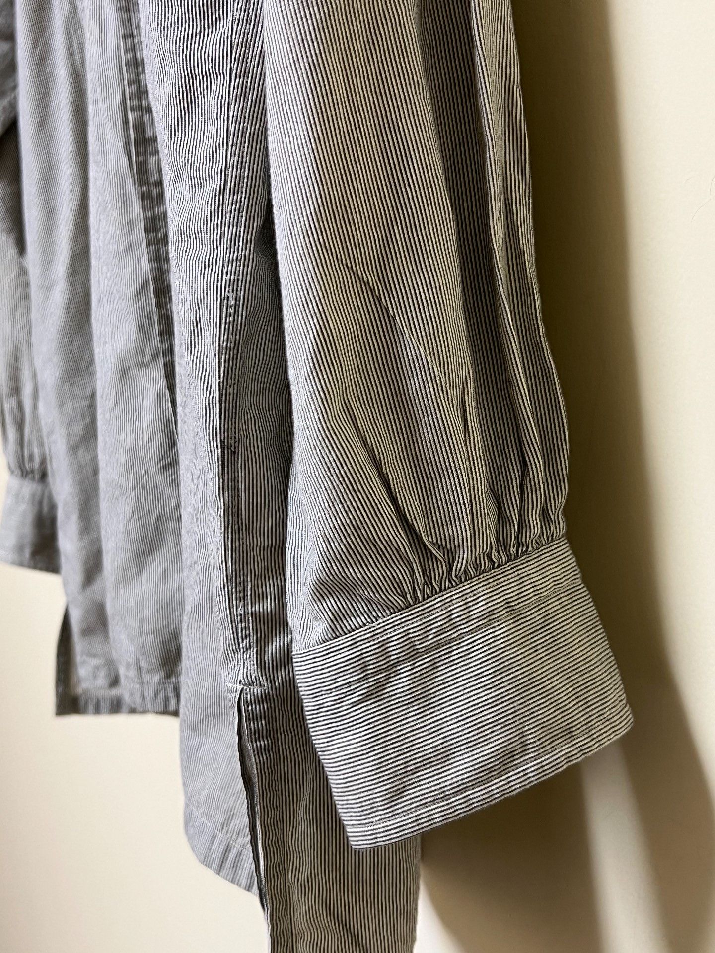 Porter Classic Porter Classic Wide Pocket Stripe Shirt Size US M / EU 48-50 / 2 - 9 Thumbnail