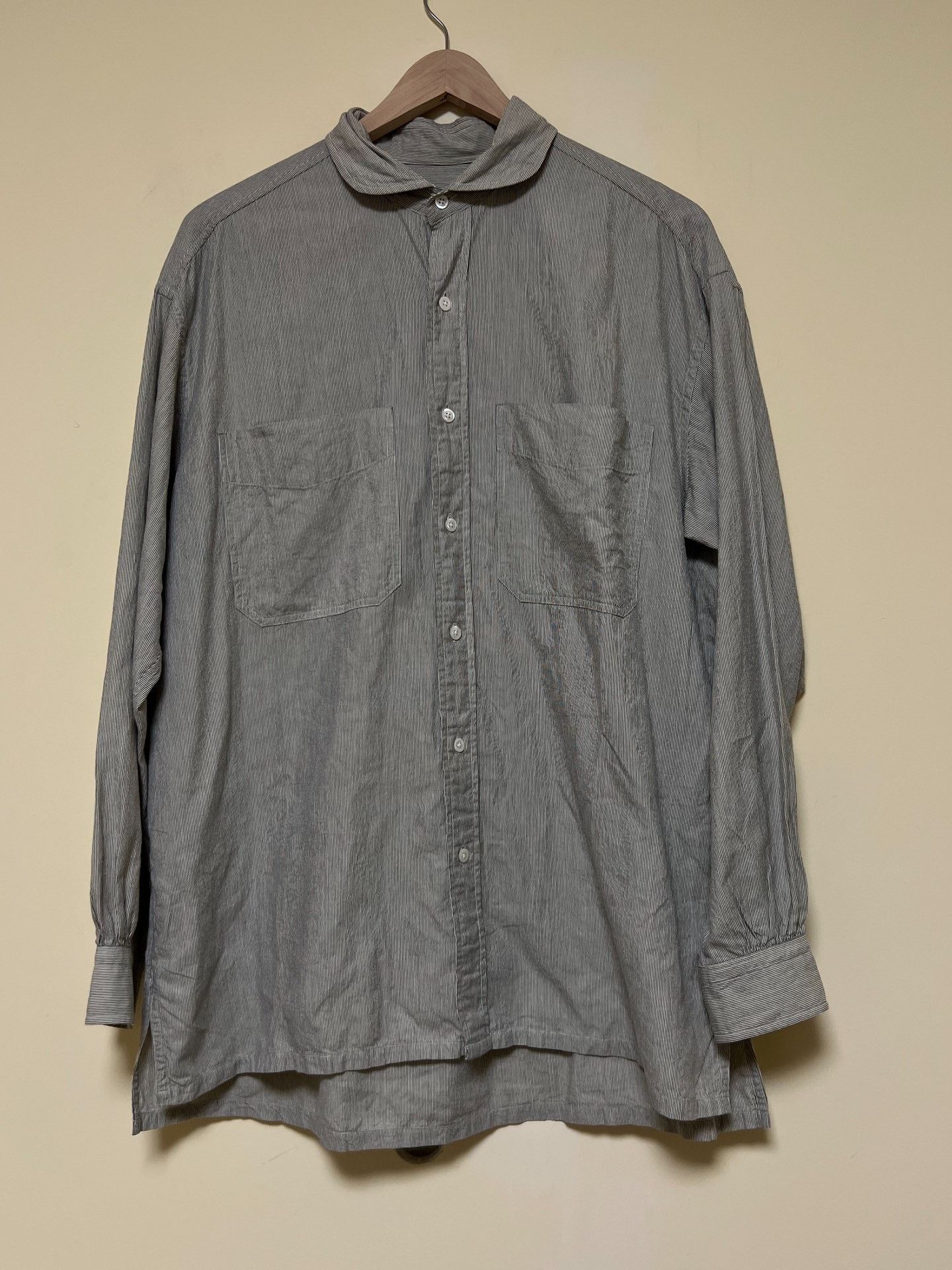 Porter Classic Porter Classic Wide Pocket Stripe Shirt Size US M / EU 48-50 / 2 - 3 Thumbnail