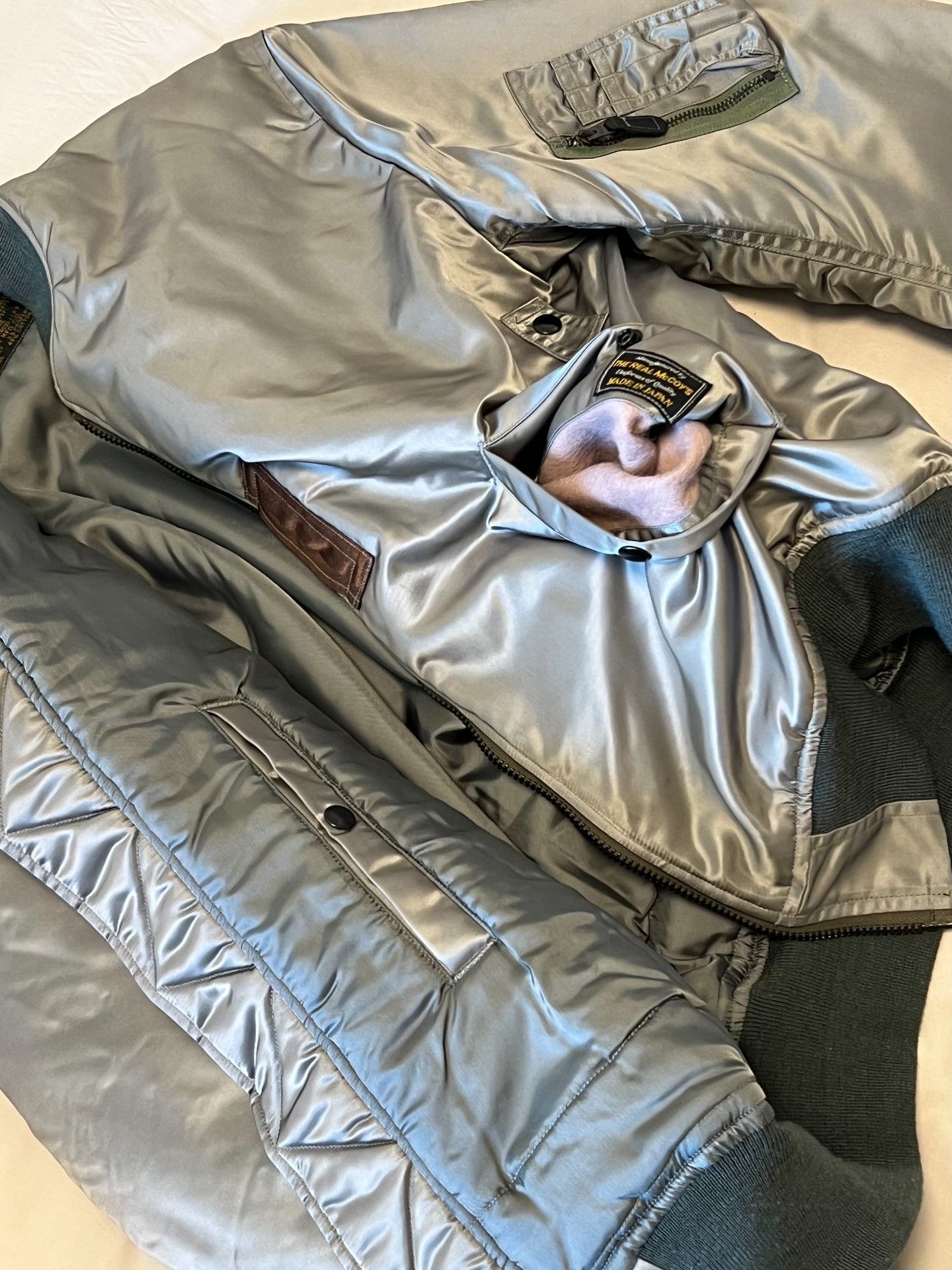 The Real McCoy's The Real McCoy MA-1 Flight Jacket Size US L / EU 52-54 / 3 - 9 Thumbnail