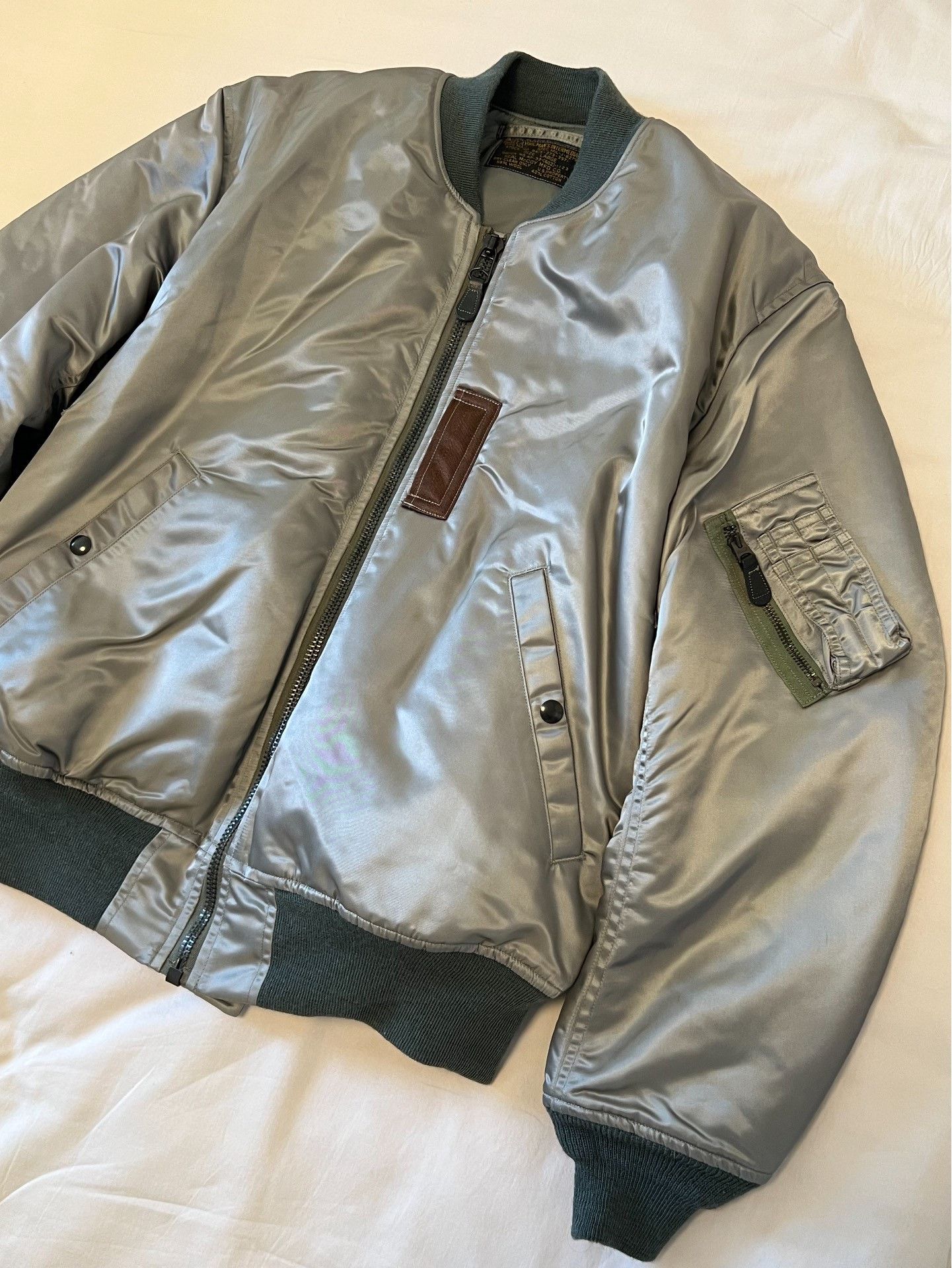 The Real McCoy's The Real McCoy MA-1 Flight Jacket Size US L / EU 52-54 / 3 - 2 Thumbnail