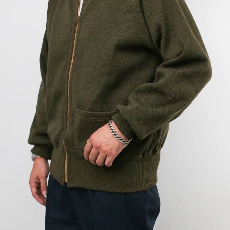 Buzz Rickson's Buzz Rickson's Military Wool C-2 Zip Sweatshirt Size US S / EU 44-46 / 1 - 3 Thumbnail