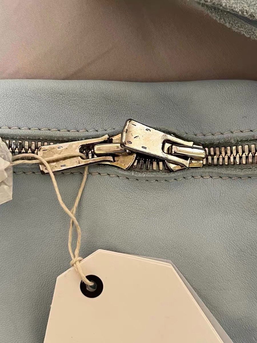 Guidi Guidi Q10 Glacier Blue Distressed Horse Leather Crossbody Size ONE SIZE - 4 Thumbnail