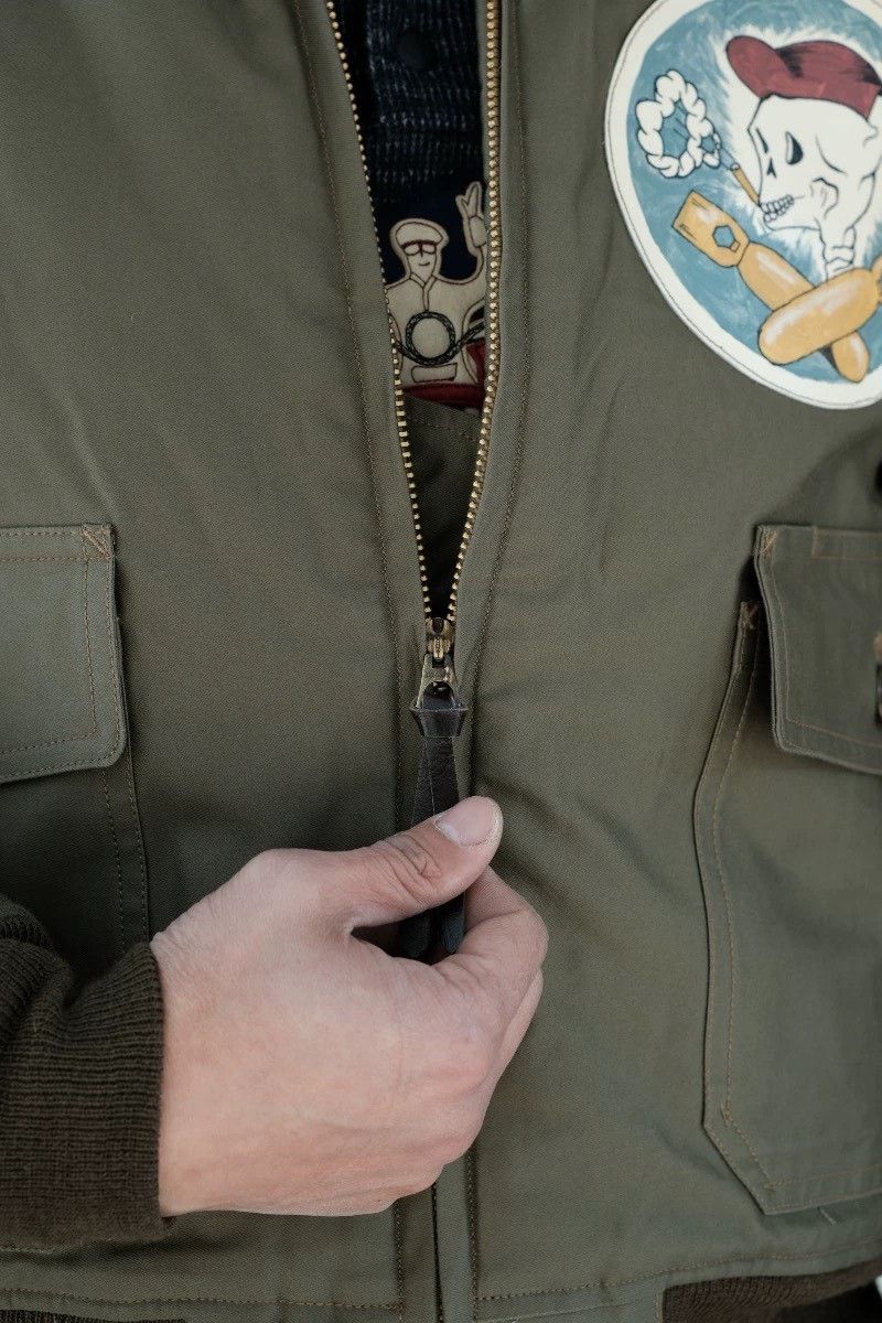 Buzz Rickson's Buzz Rickson's B10 Alpaca Flight Jacket Size US XXS / EU 40 - 6 Thumbnail