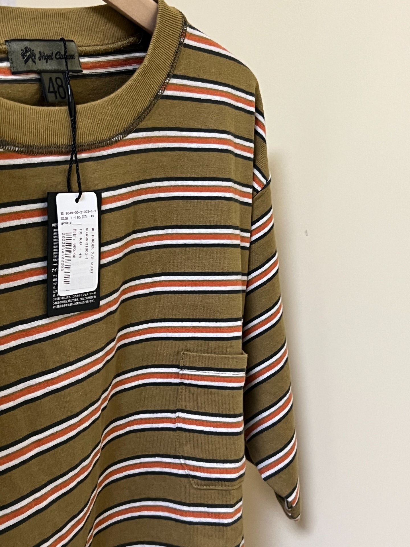 Nigel Cabourn Nigel Cabourn 9.5OZ Border Stripe T-shirt Size US M / EU 48-50 / 2 - 6 Thumbnail