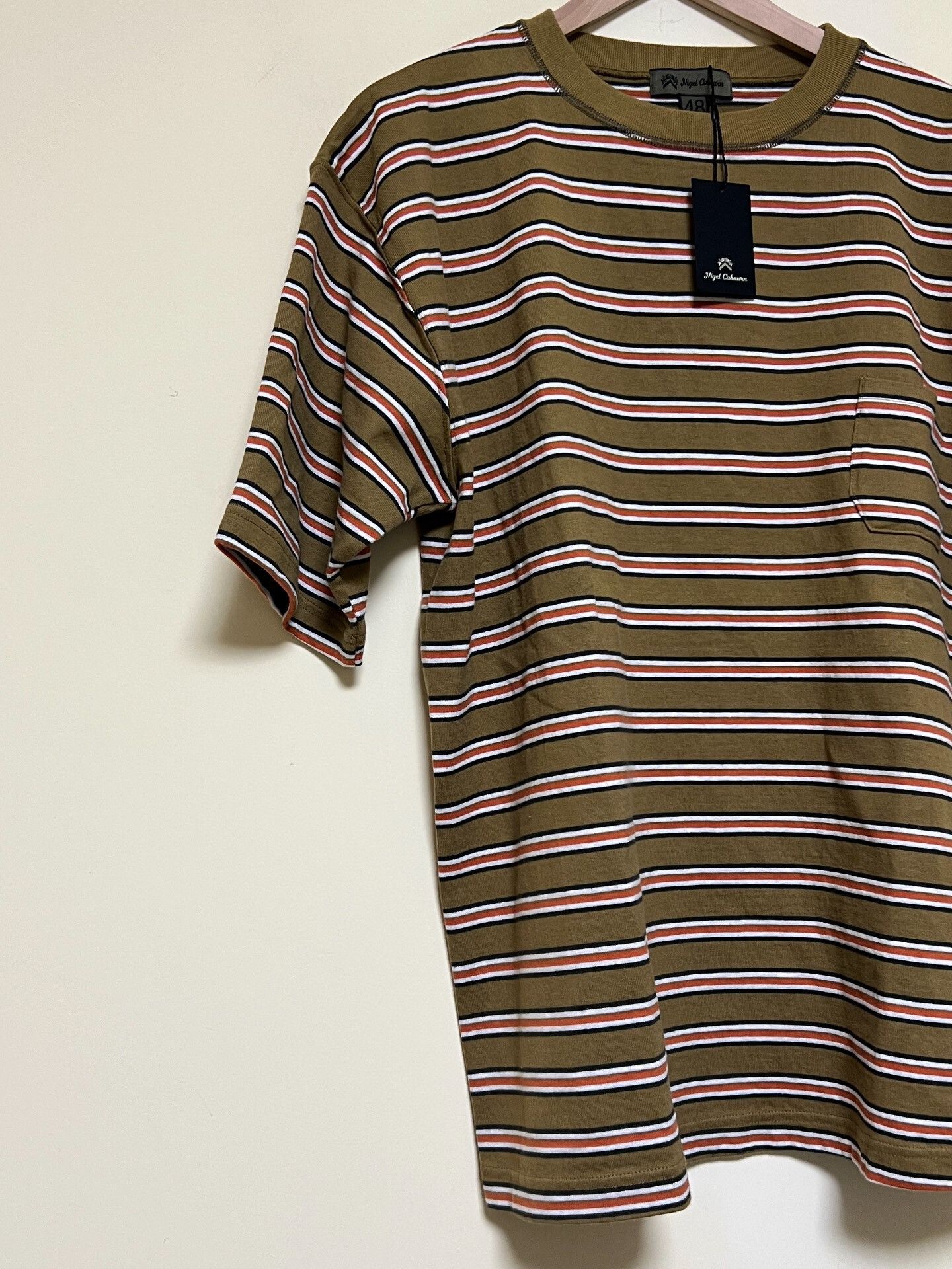 Nigel Cabourn Nigel Cabourn 9.5OZ Border Stripe T-shirt Size US M / EU 48-50 / 2 - 2 Thumbnail