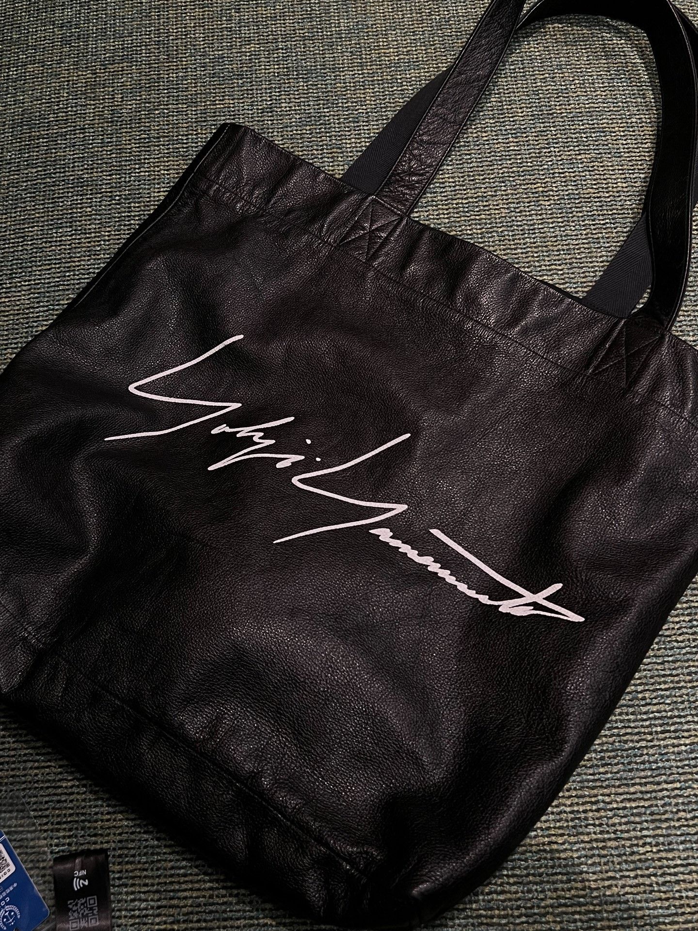 Yohji Yamamoto Yohji Yamamoto Leather Tote Bag Size ONE SIZE - 5 Thumbnail