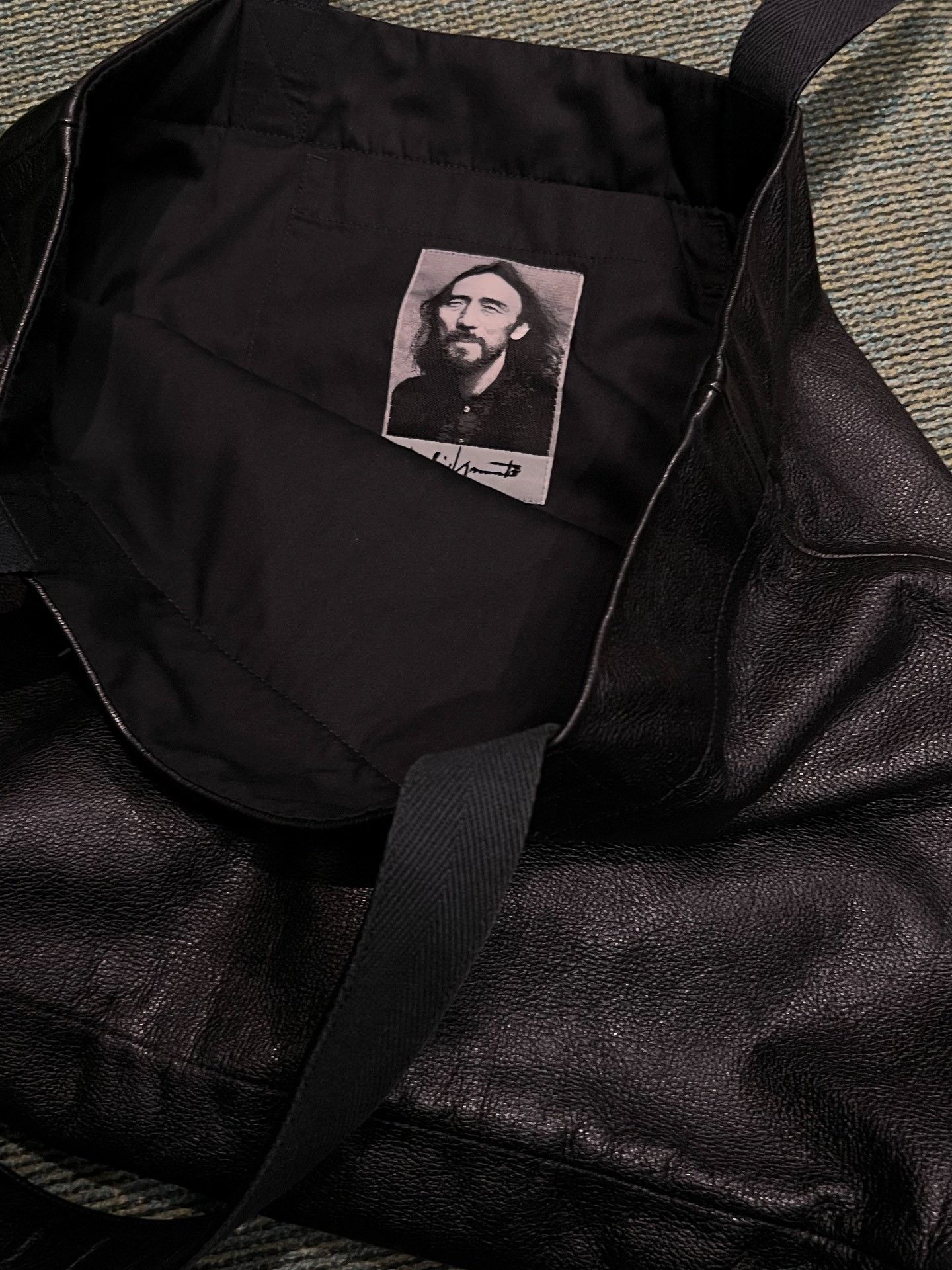 Yohji Yamamoto Yohji Yamamoto Leather Tote Bag Size ONE SIZE - 4 Thumbnail