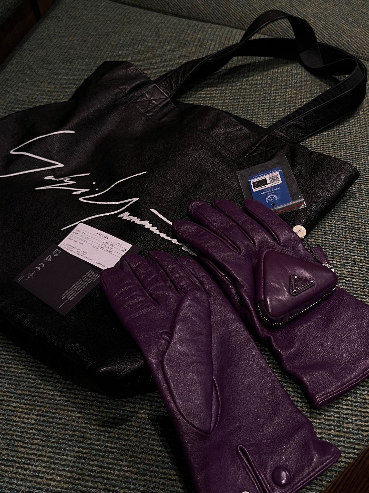 Yohji Yamamoto Yohji Yamamoto Leather Tote Bag Size ONE SIZE - 8 Thumbnail