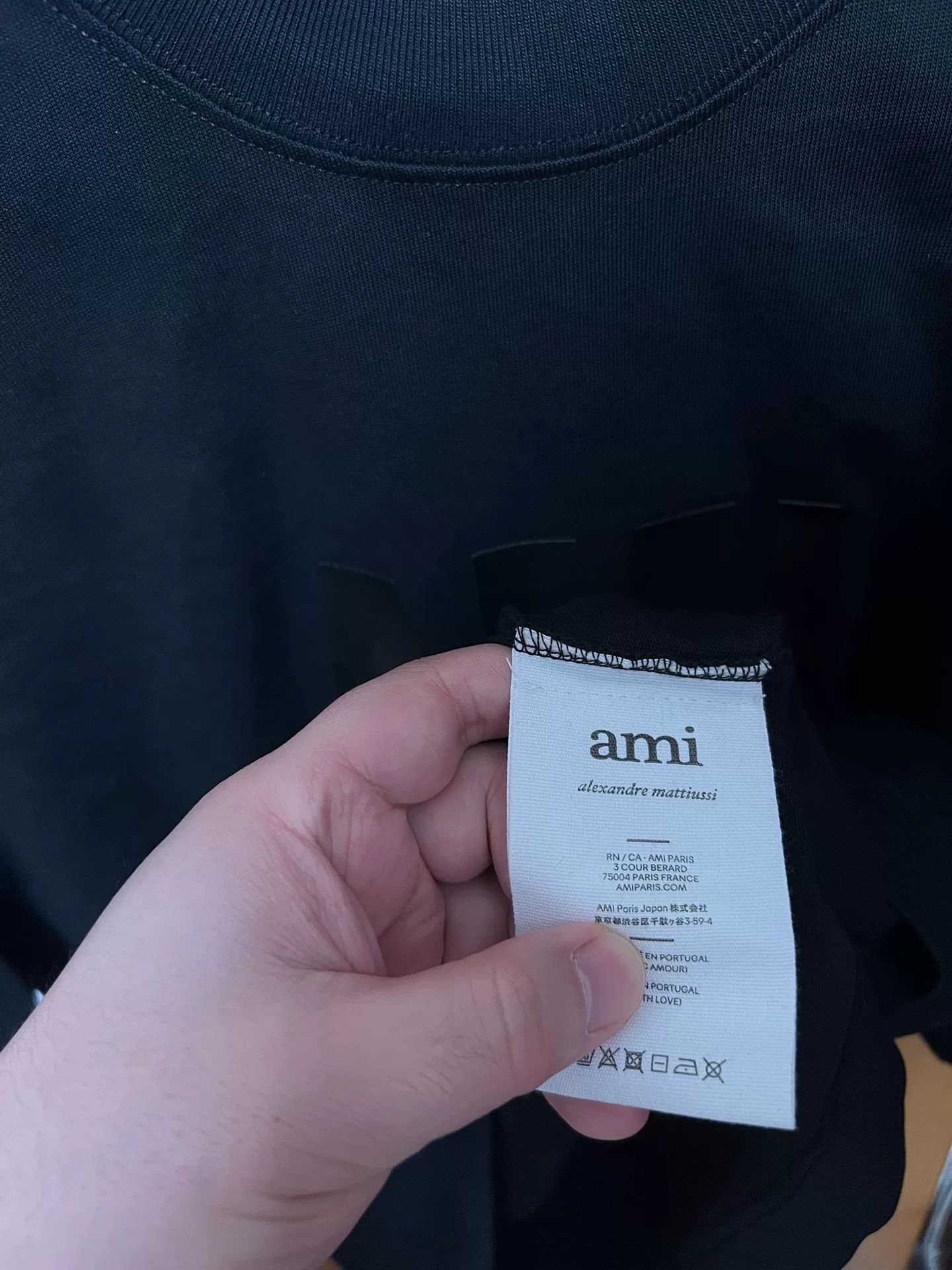 AMI AMI PARIS 21AW Logo Print T-Shirt Size US M / EU 48-50 / 2 - 7 Thumbnail