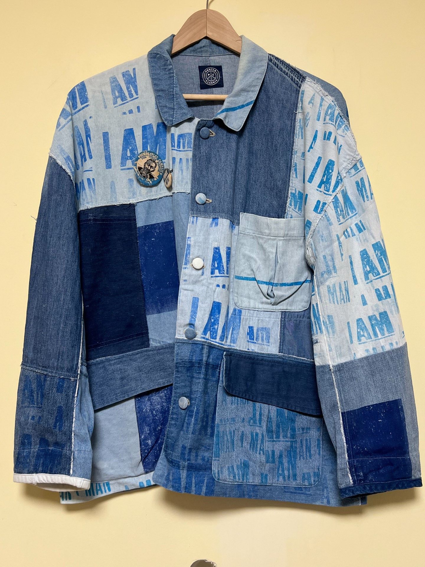 Porter Classic Porter Civil Rights Blue Jacket Size US M / EU 48-50 / 2 - 2 Thumbnail