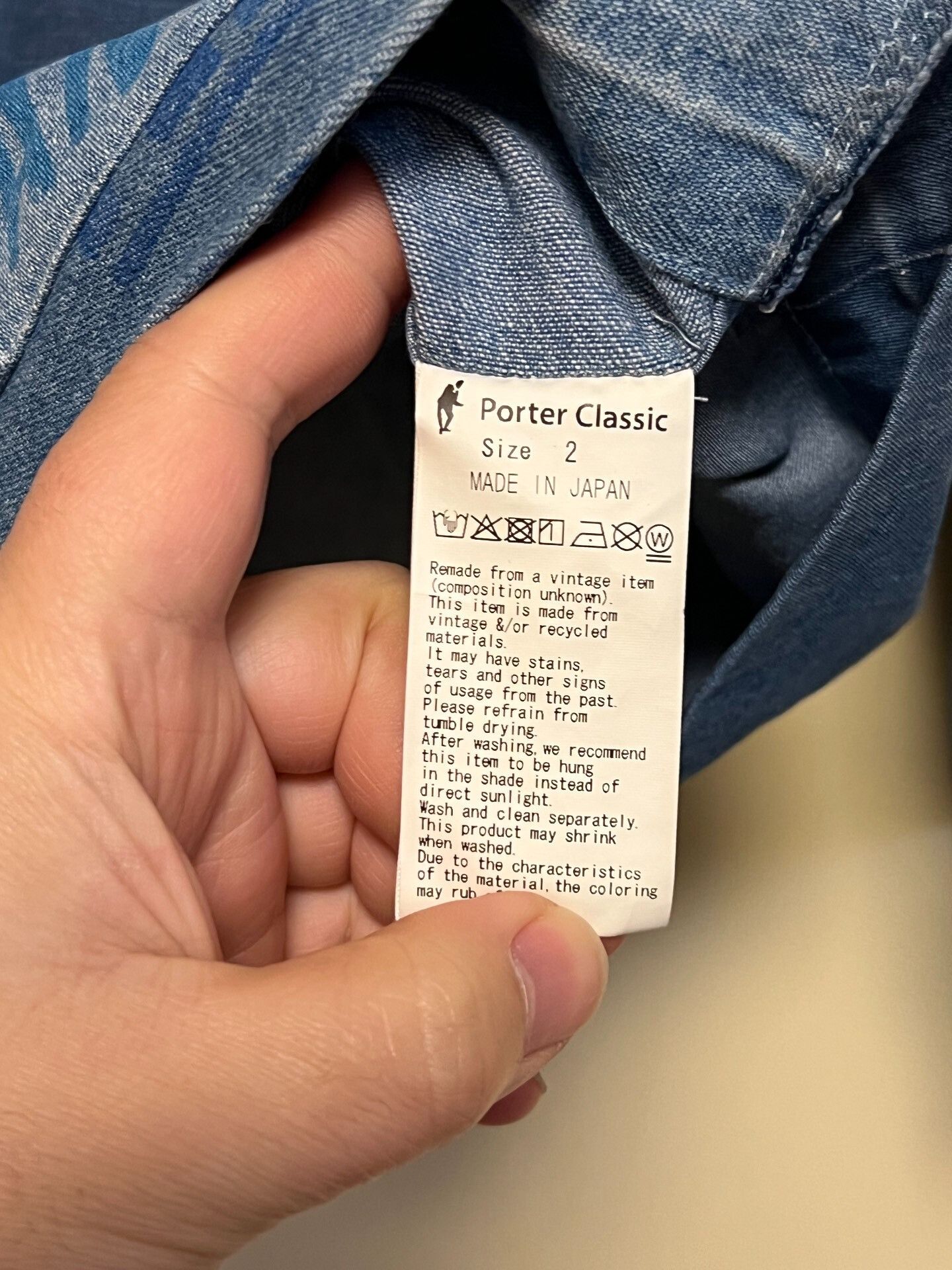 Porter Classic Porter Civil Rights Blue Jacket Size US M / EU 48-50 / 2 - 6 Thumbnail