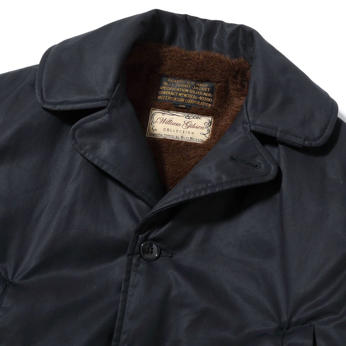 Buzz Rickson's Buzz Rickson's AL-1 Military Alpaca Flight Jacket Size US S / EU 44-46 / 1 - 3 Thumbnail