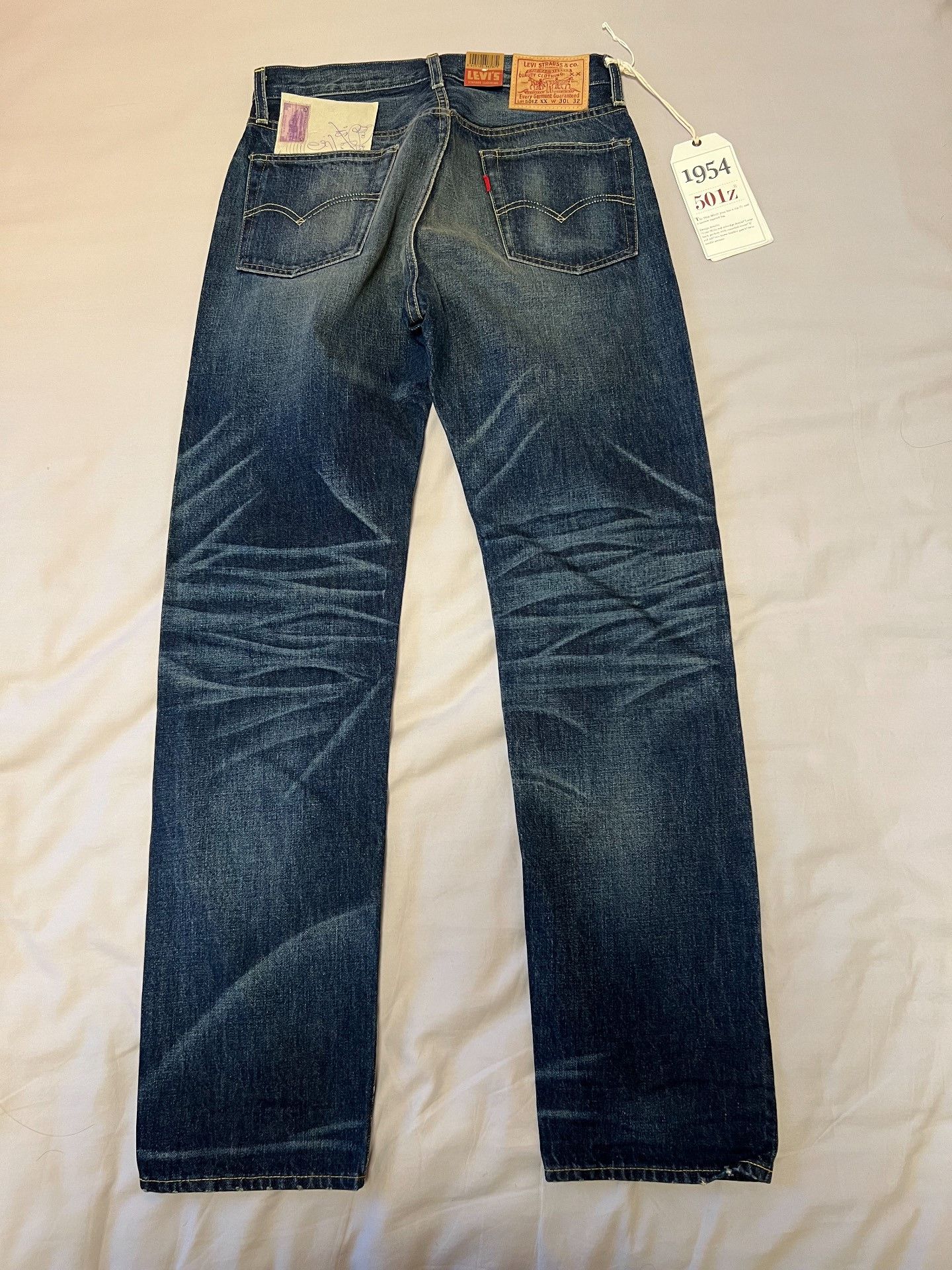 Levi's Vintage Clothing Levi's LVC 1954 501Z USA Made Size US 30 / EU 46 - 4 Thumbnail