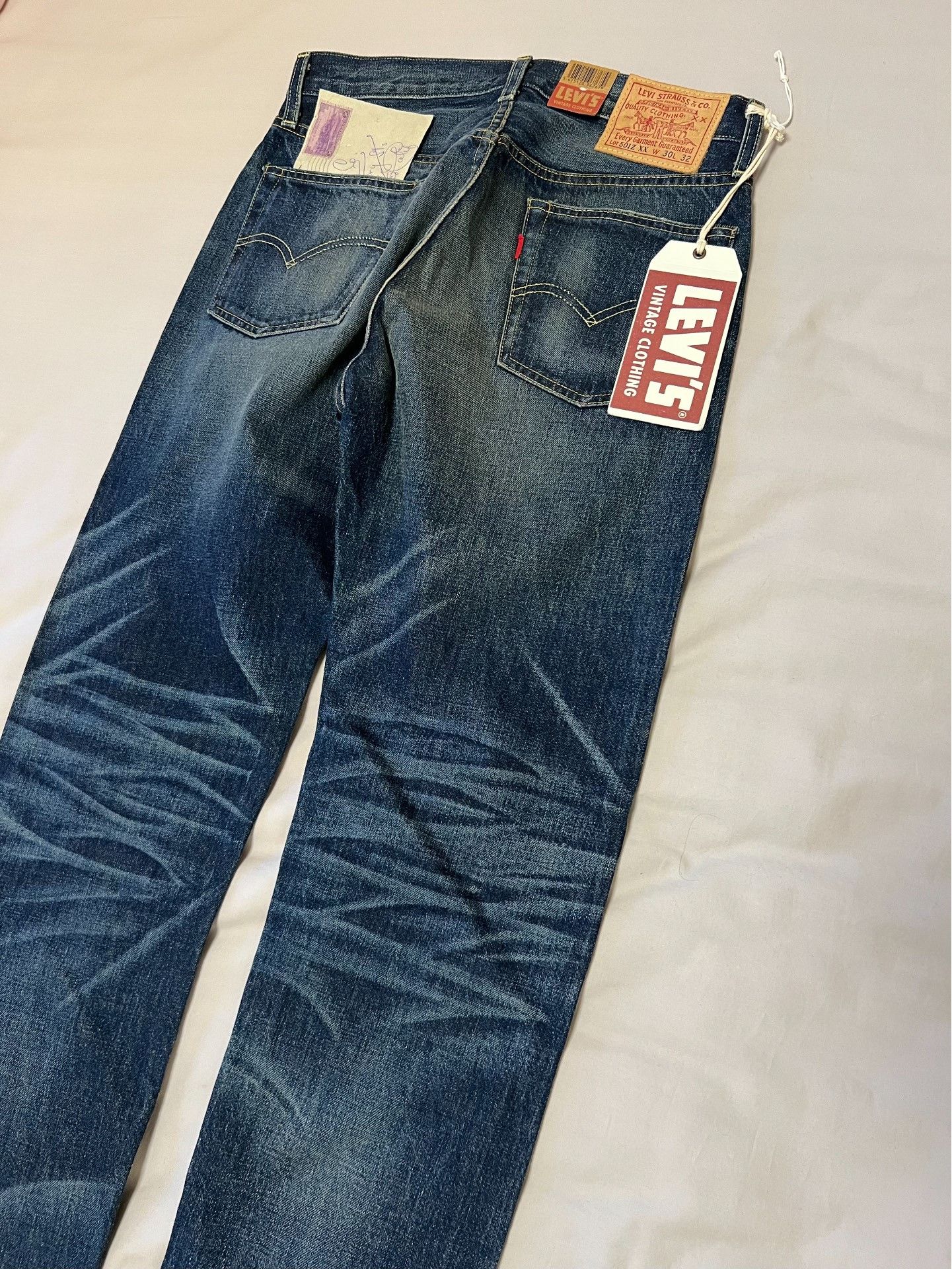 Levi's Vintage Clothing Levi's LVC 1954 501Z USA Made Size US 30 / EU 46 - 6 Thumbnail
