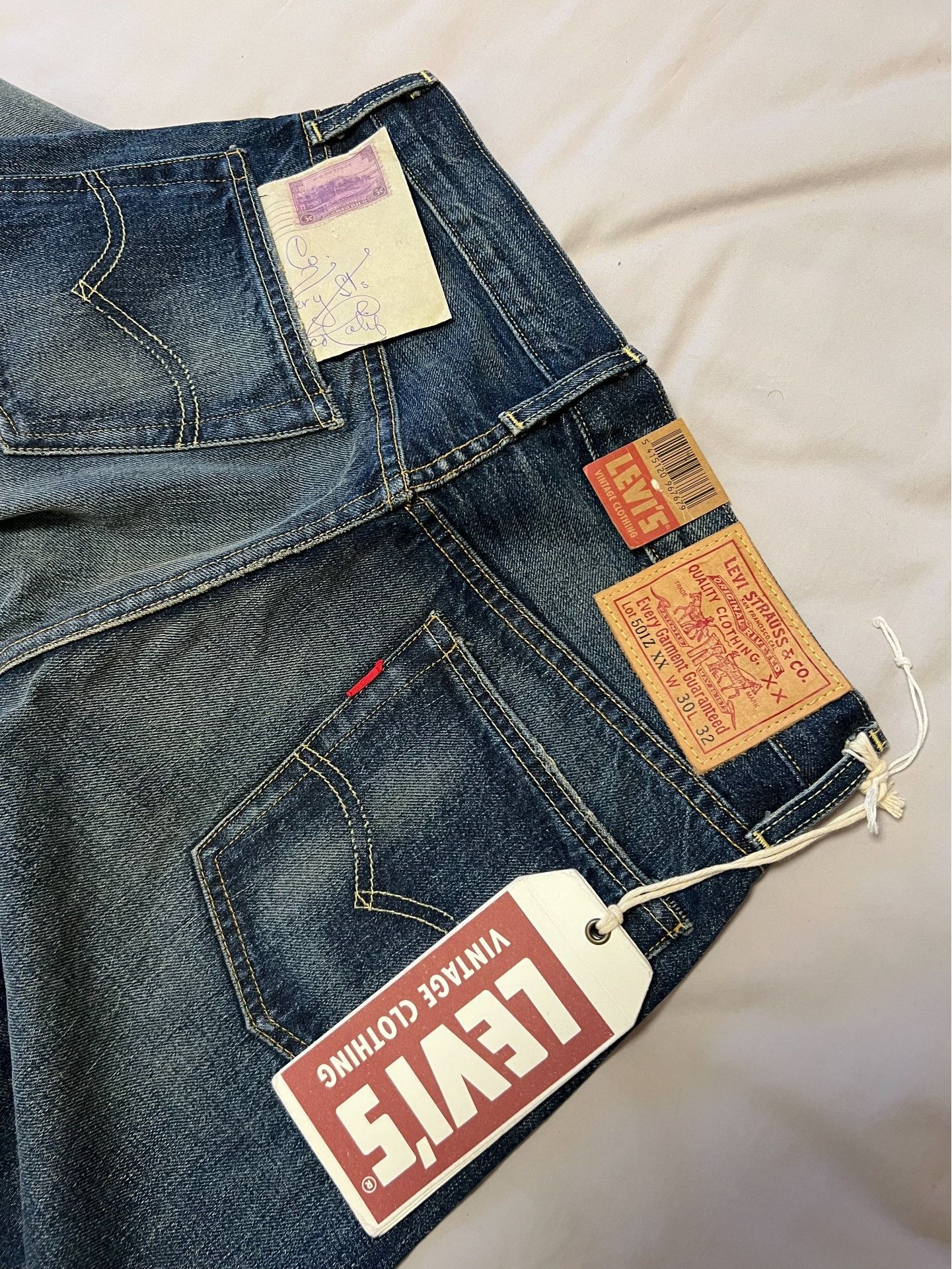Levi's Vintage Clothing Levi's LVC 1954 501Z USA Made Size US 30 / EU 46 - 7 Thumbnail