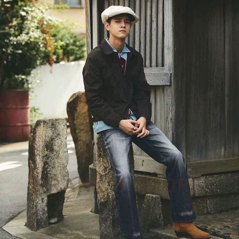 MASAHIROMARUYAMA MARU SANKAKU PEKE COWBOY DENIM PANTS Size US 29 - 2 Thumbnail