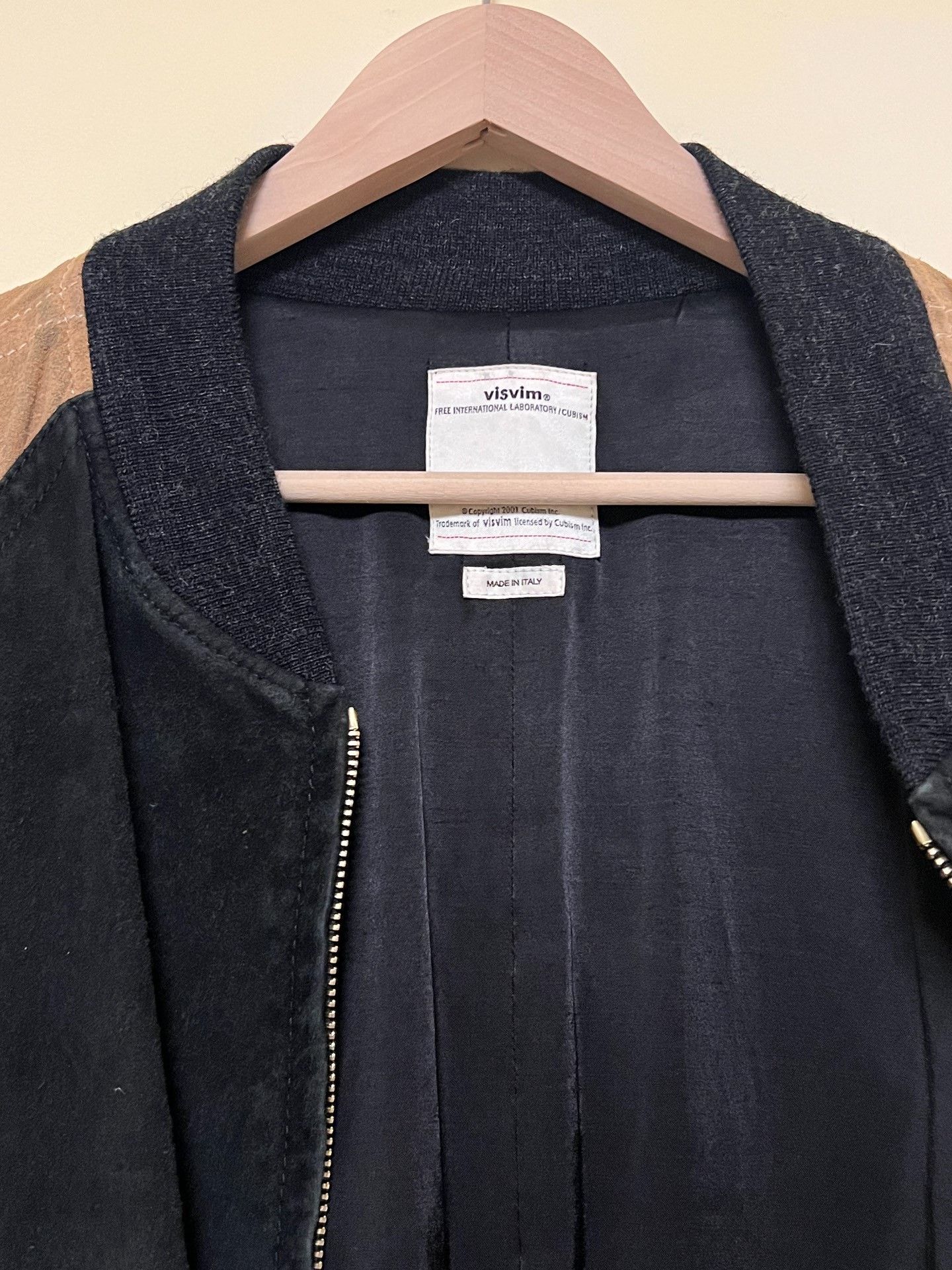 Visvim Visvim 18ss Goat Leather Varsity Jacket Size US L / EU 52-54 / 3 - 5 Thumbnail