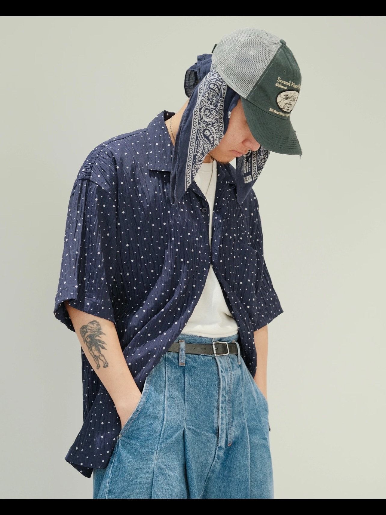Porter Classic Porter Classic Aloha Classy Dot Shirt Size US M / EU 48-50 / 2 - 6 Thumbnail
