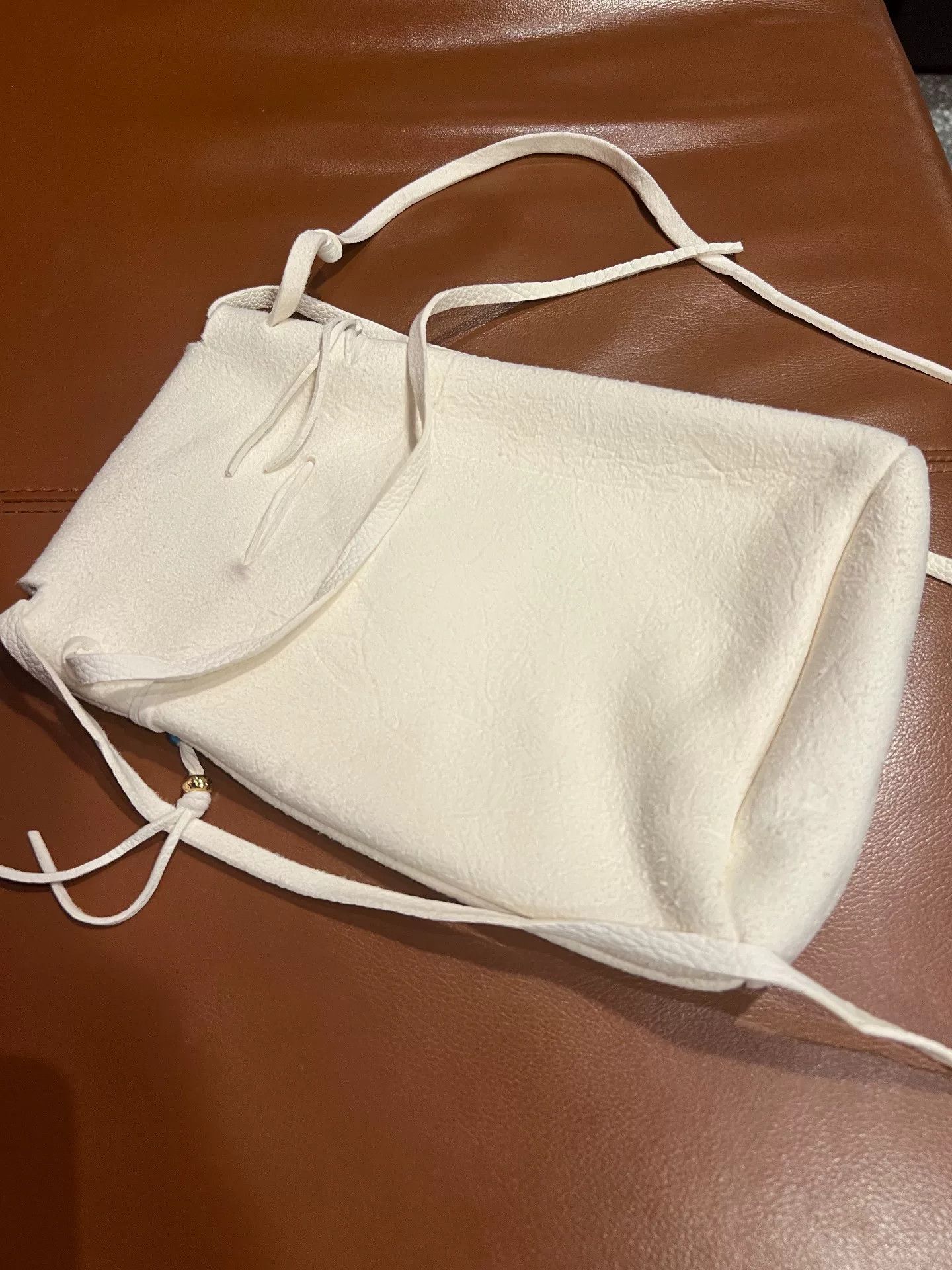 Undercover Undercover White Deer Leather Bag Size ONE SIZE - 8 Thumbnail
