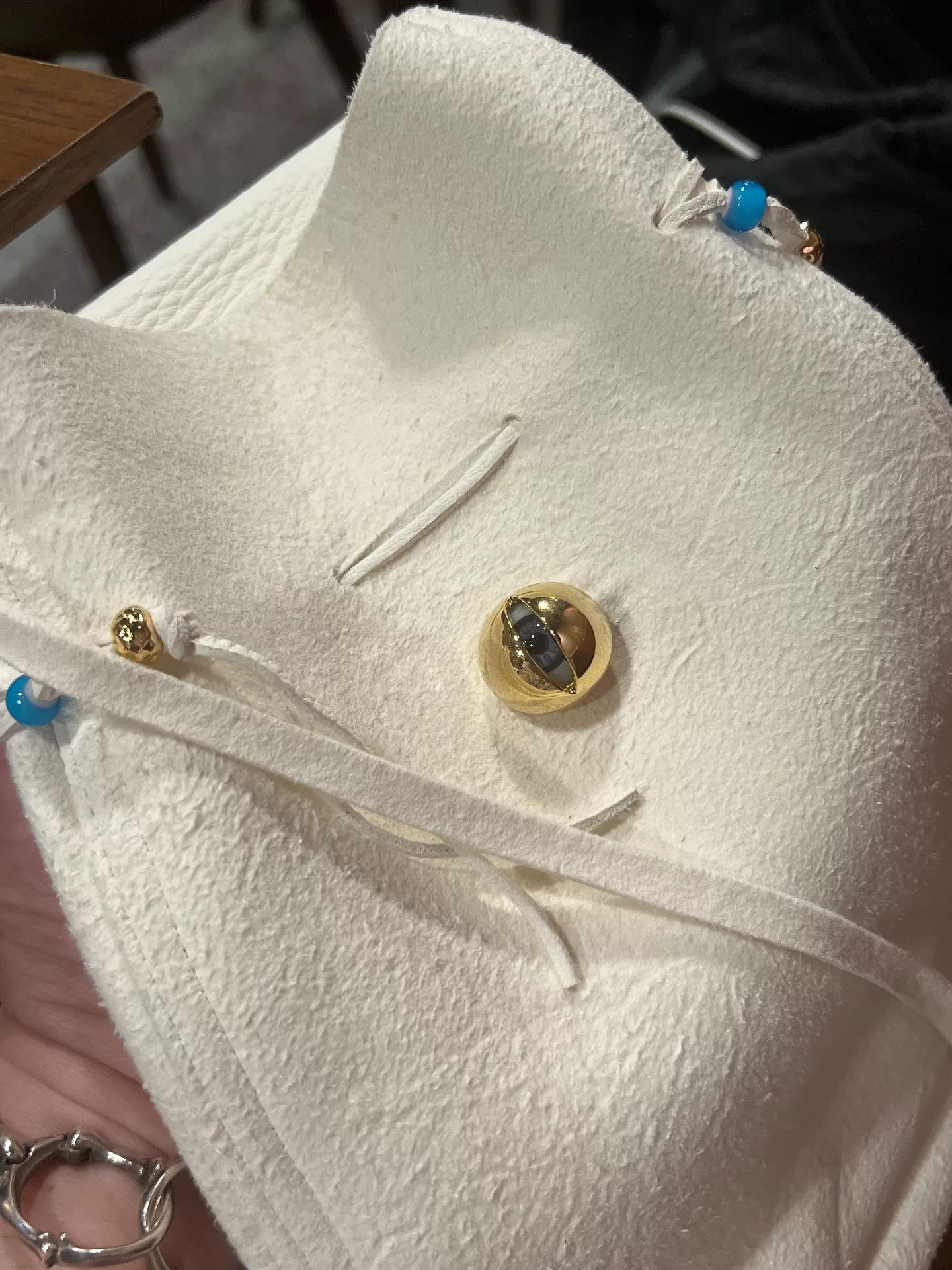 Undercover Undercover White Deer Leather Bag Size ONE SIZE - 4 Thumbnail