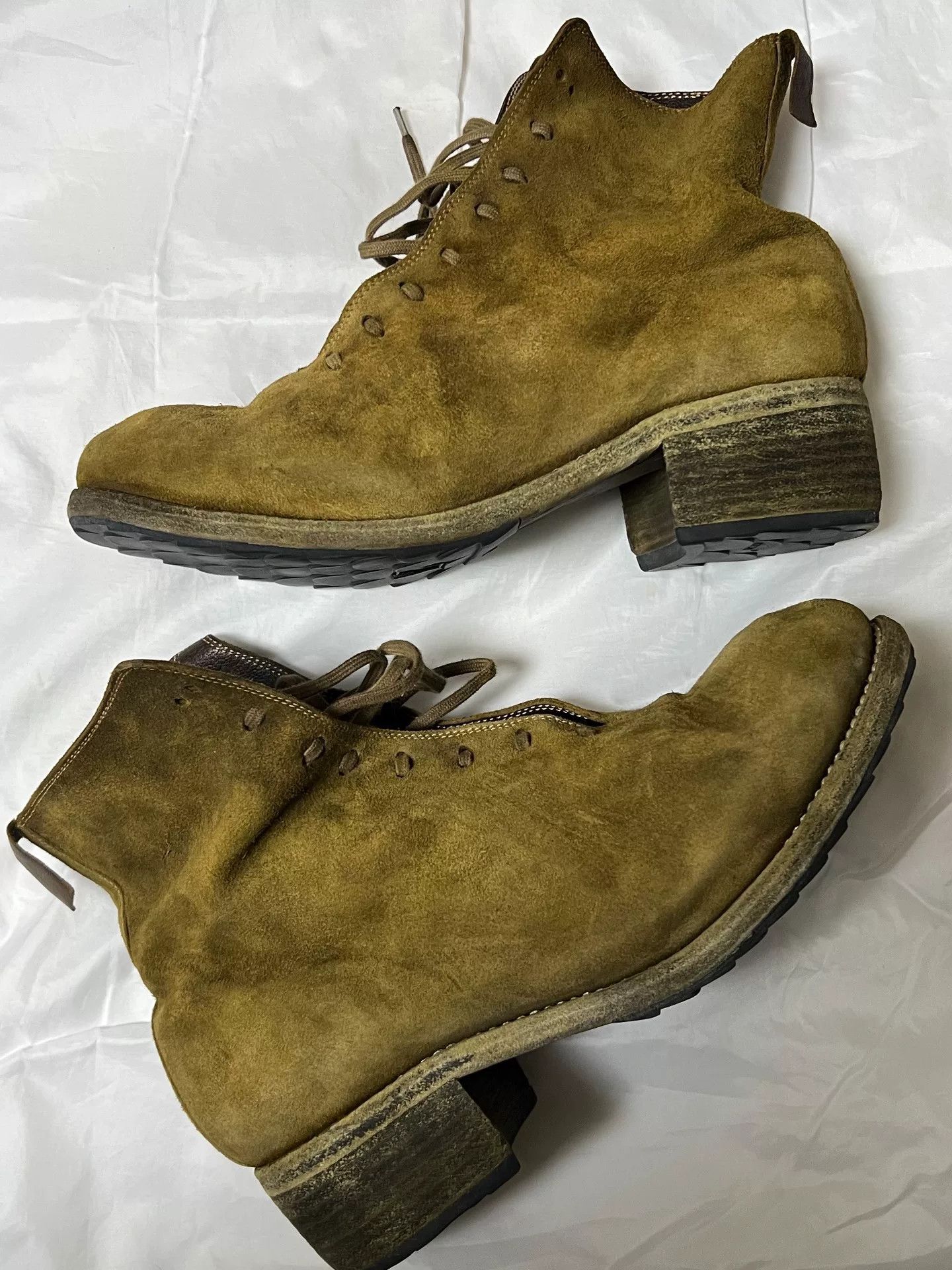 Guidi Guidi PL11 Men's Suede Short Boots Size US 8 / EU 41 - 3 Thumbnail